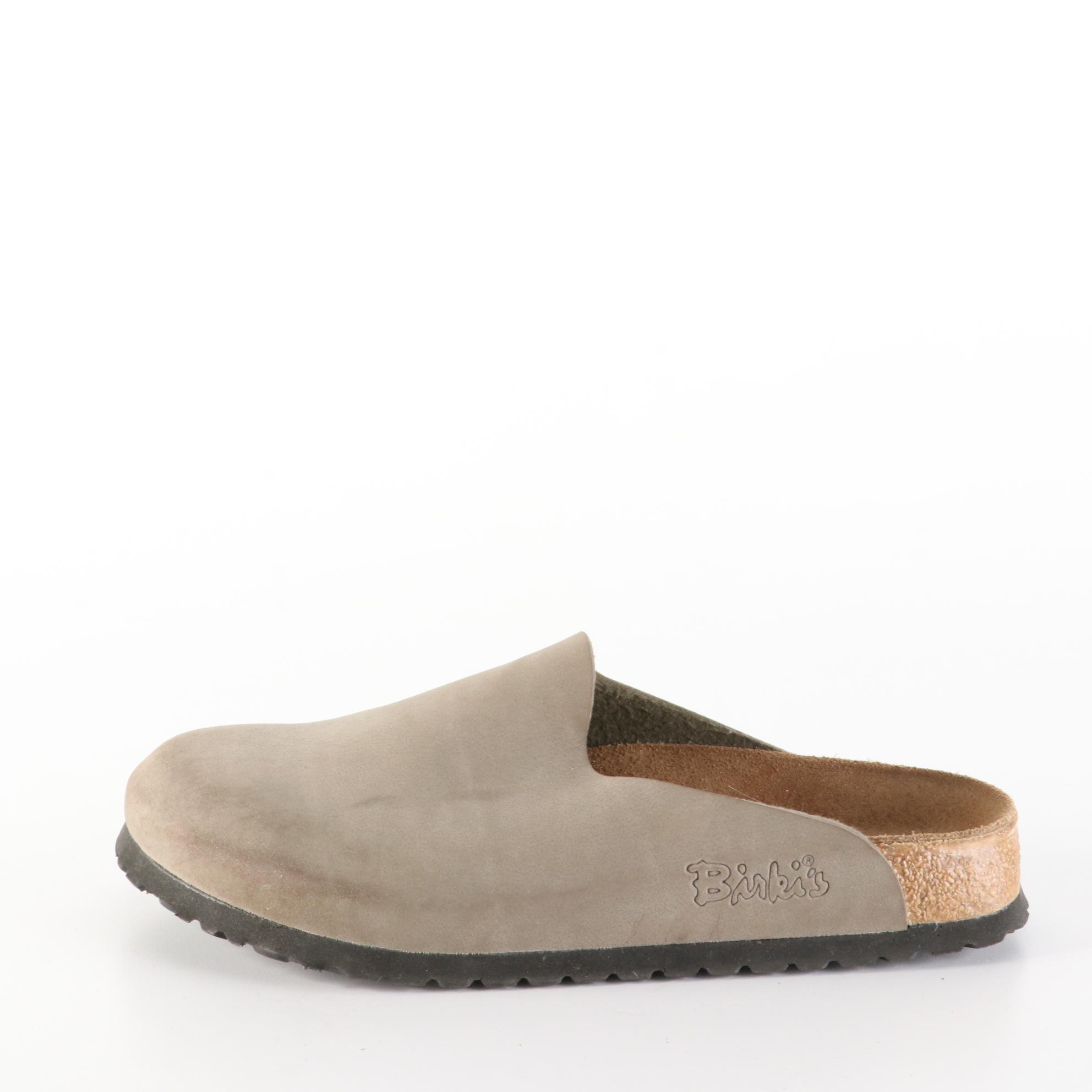 Unisex Birki's by Birkenstock Amsterdam Mules in Faux Leather