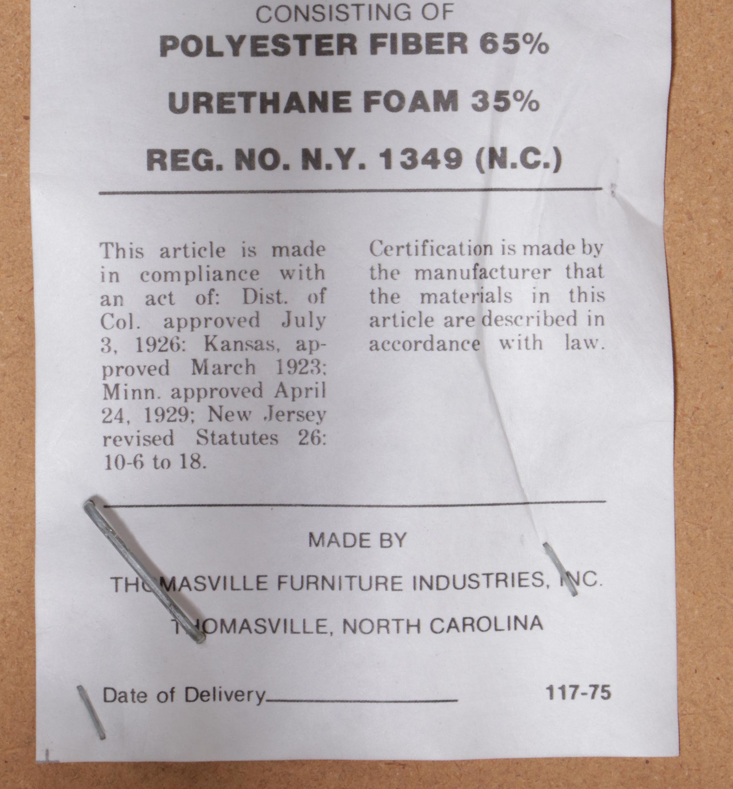 Seven-Piece Thomasville Oak and Caned Dining Set, Late 20th Century