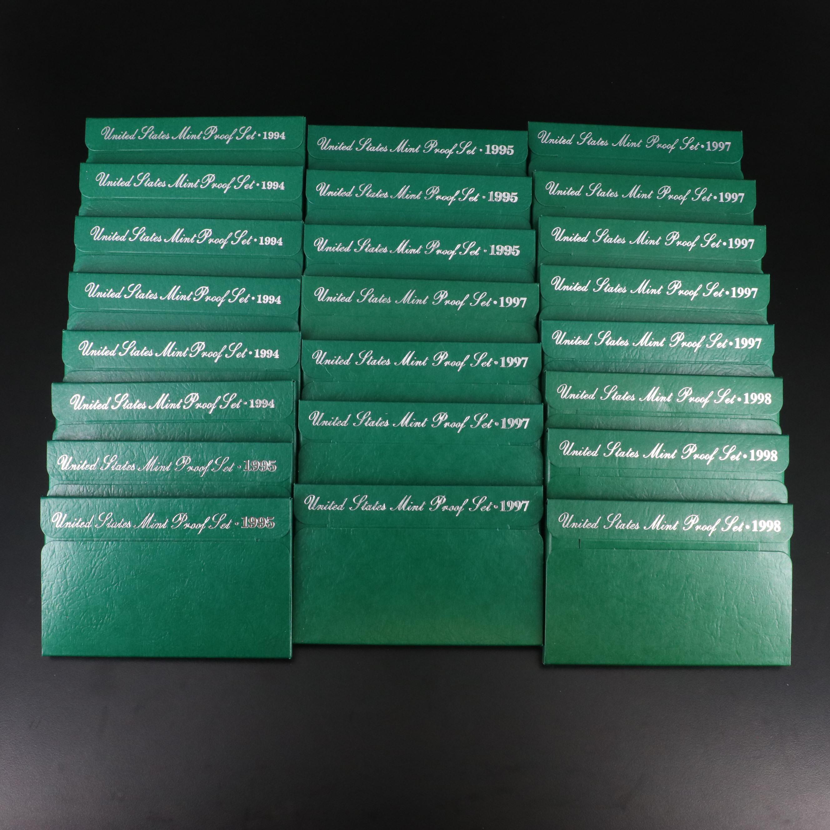 Twenty-Three U.S. Mint Proof Sets