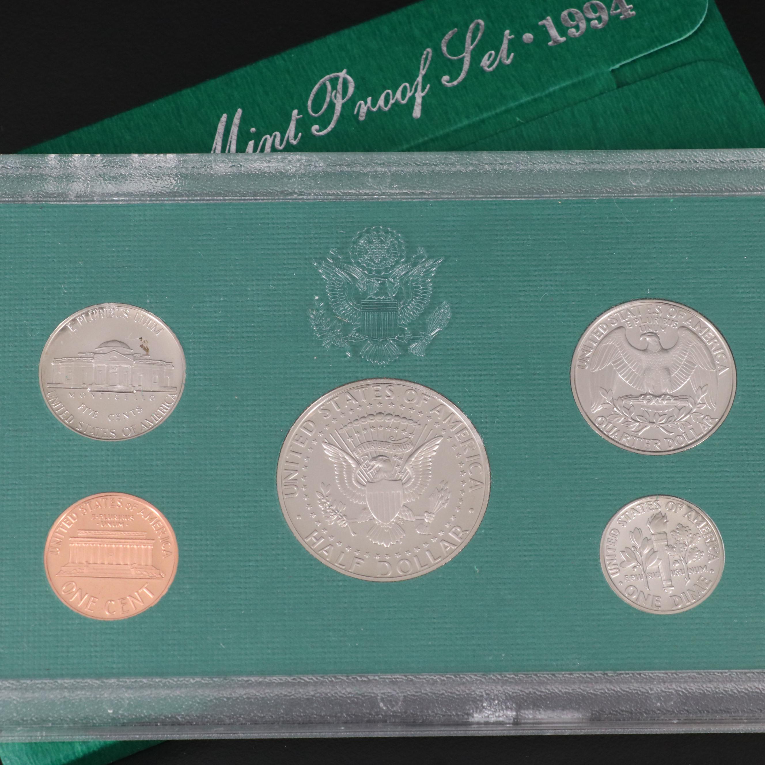 Twenty-Three U.S. Mint Proof Sets