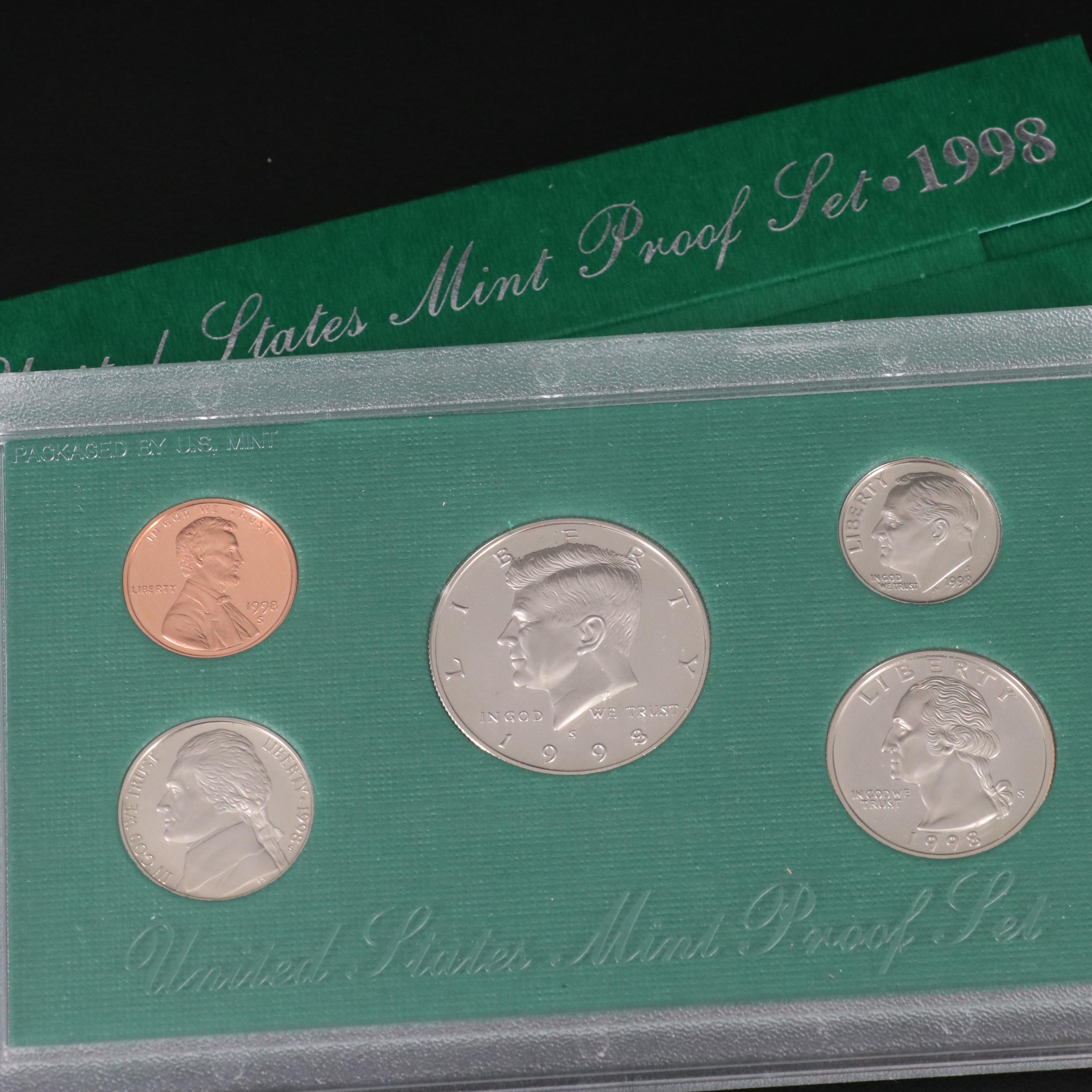 Twenty-Three U.S. Mint Proof Sets
