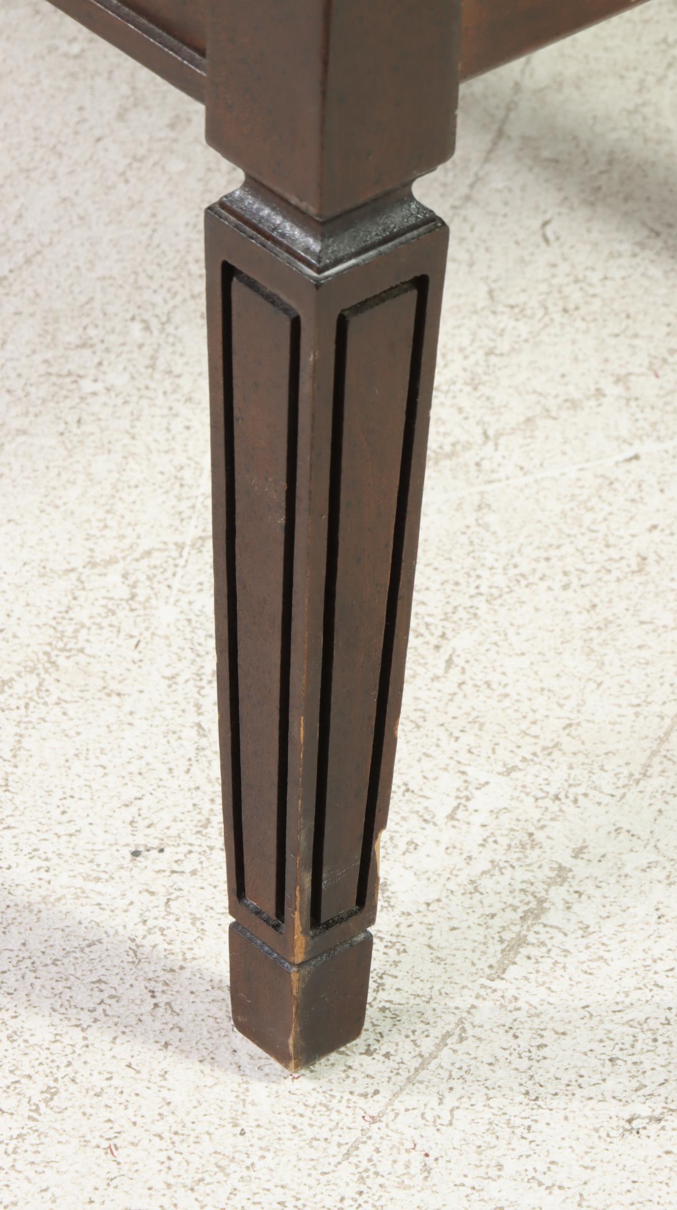 Regency Manor French Provincial Style Cherrywood, Caned, and Button-Tufted Bench