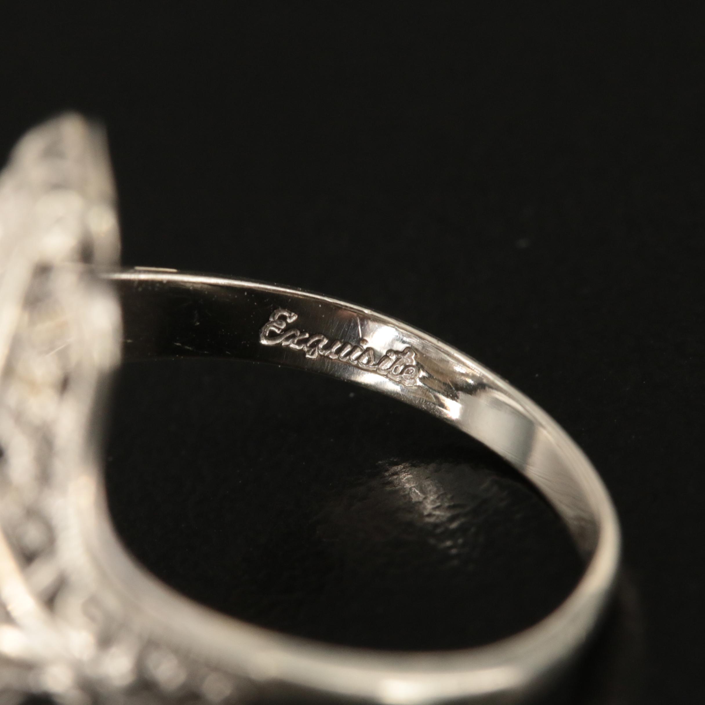 Vintage 14K 0.11 CT Diamond Ring