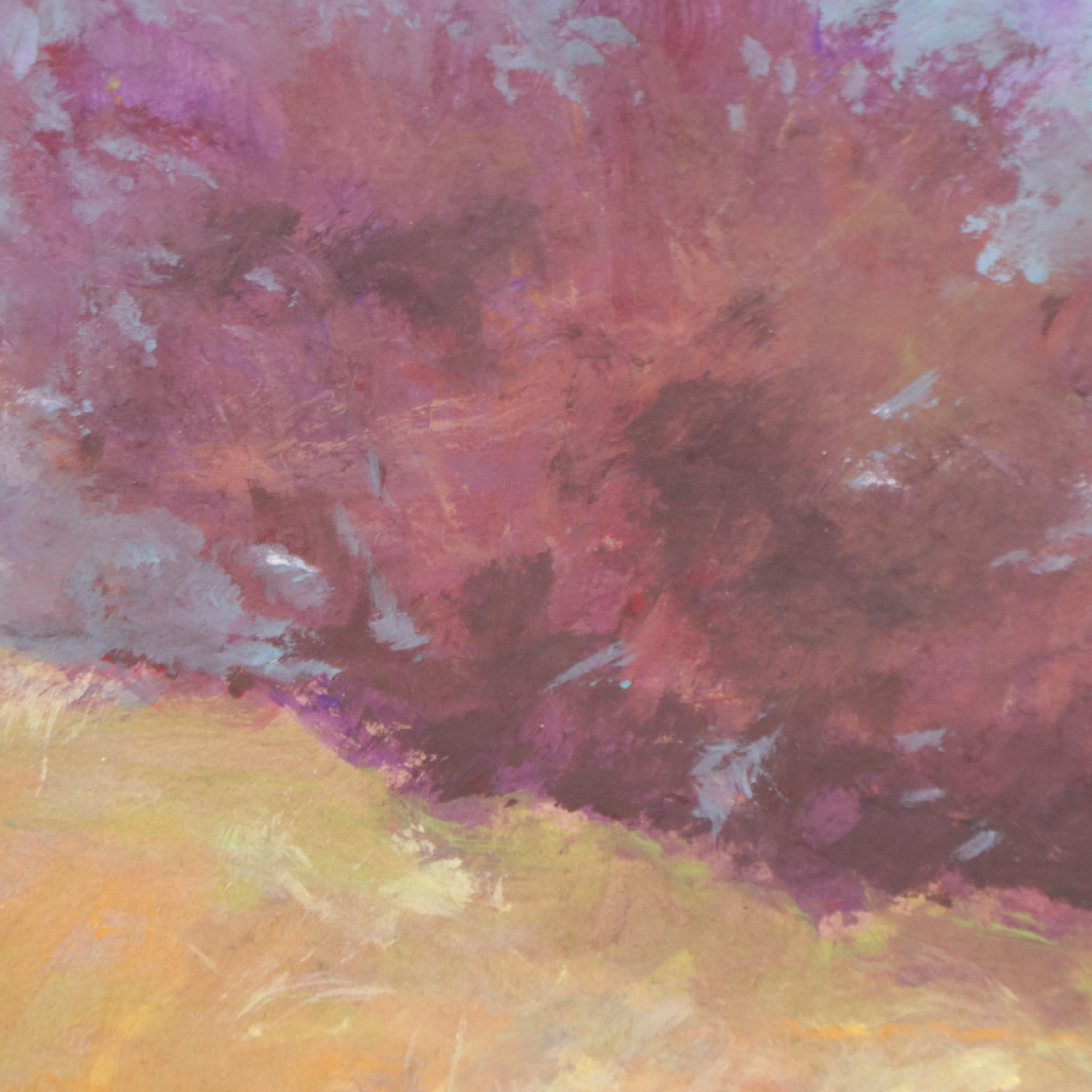 Robert Riddle-Baker Acrylic Painting of Landscape, 2023