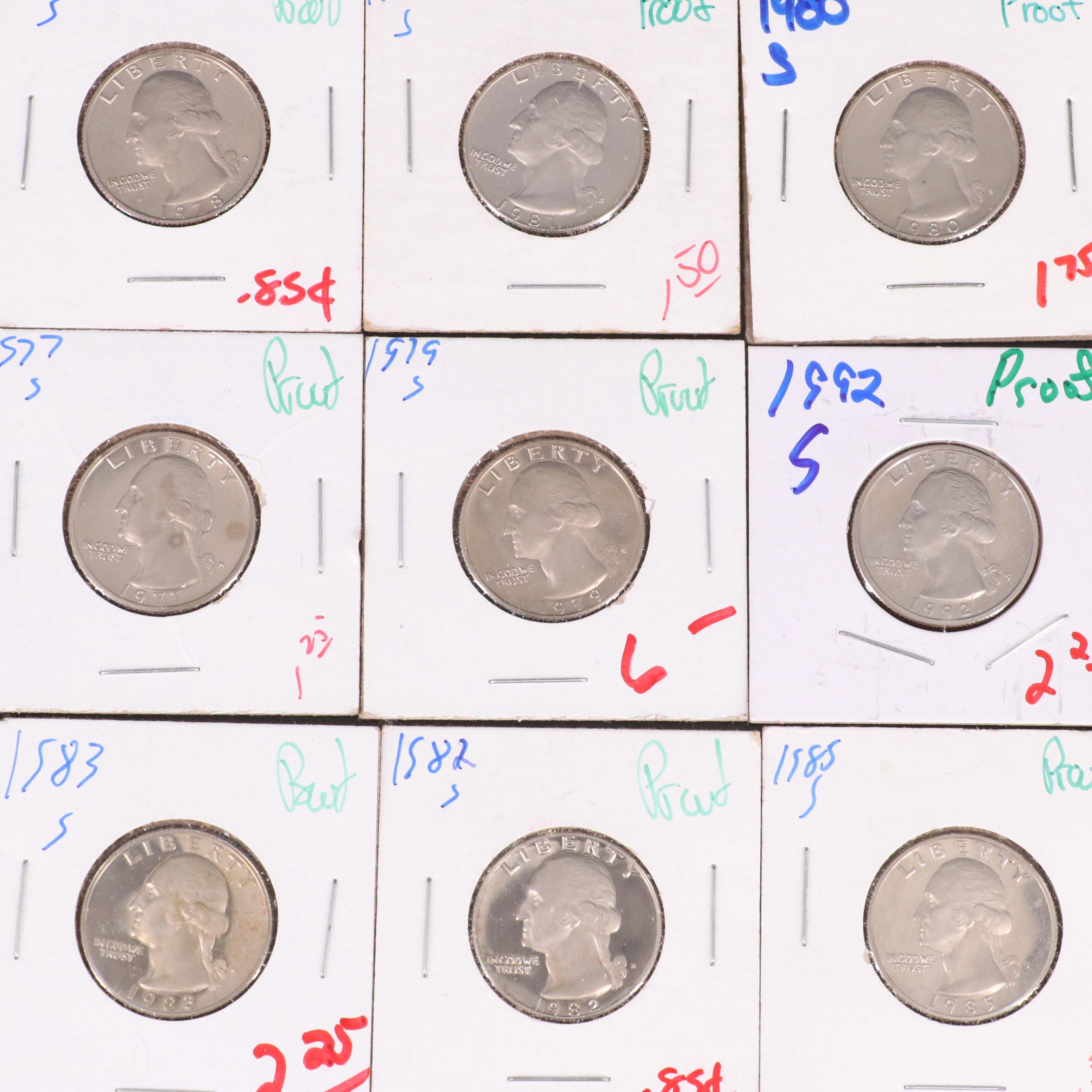 173 Different U.S. Proof Coins