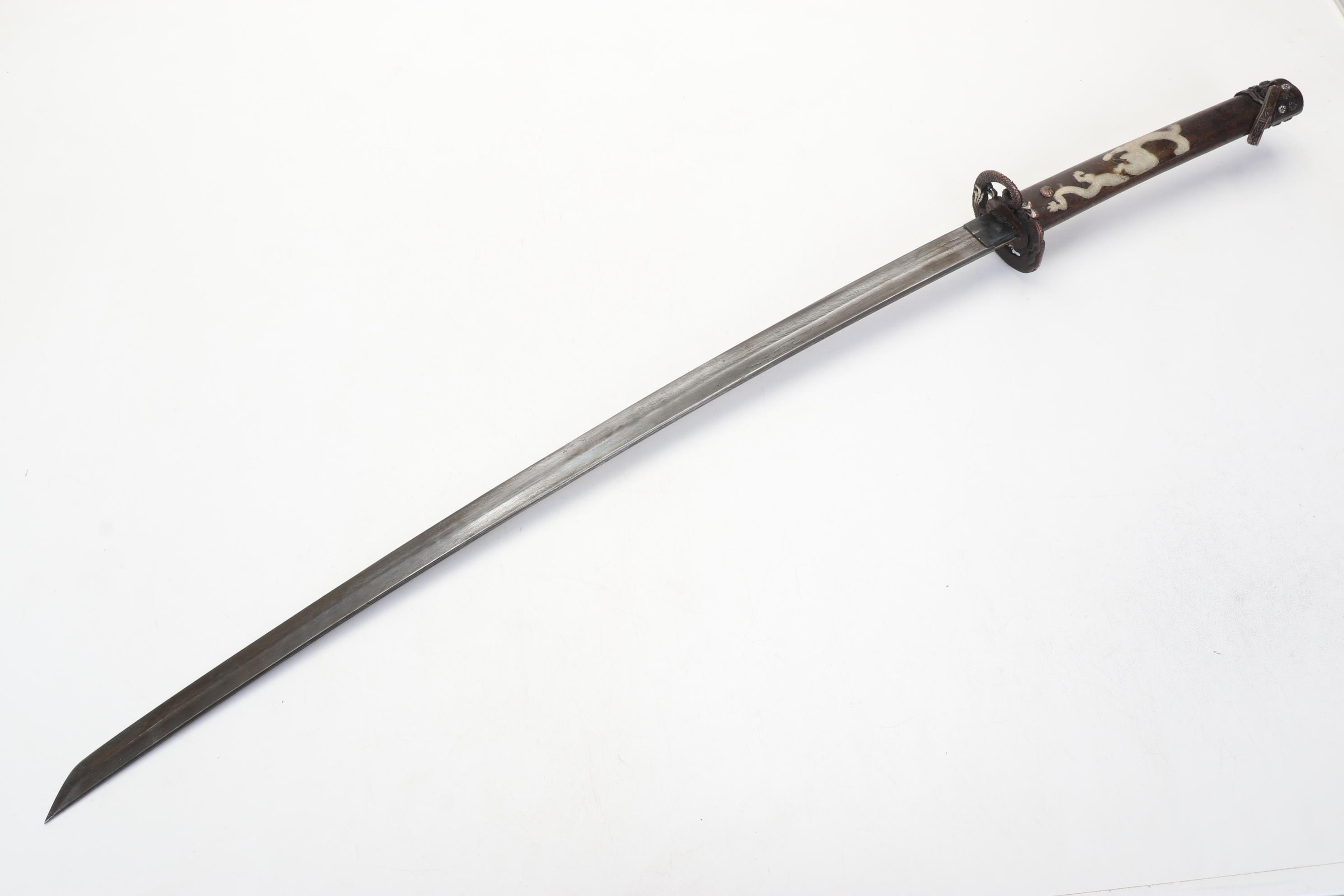 Contemporary Guntō Style Fantasy Sword With Scabbard