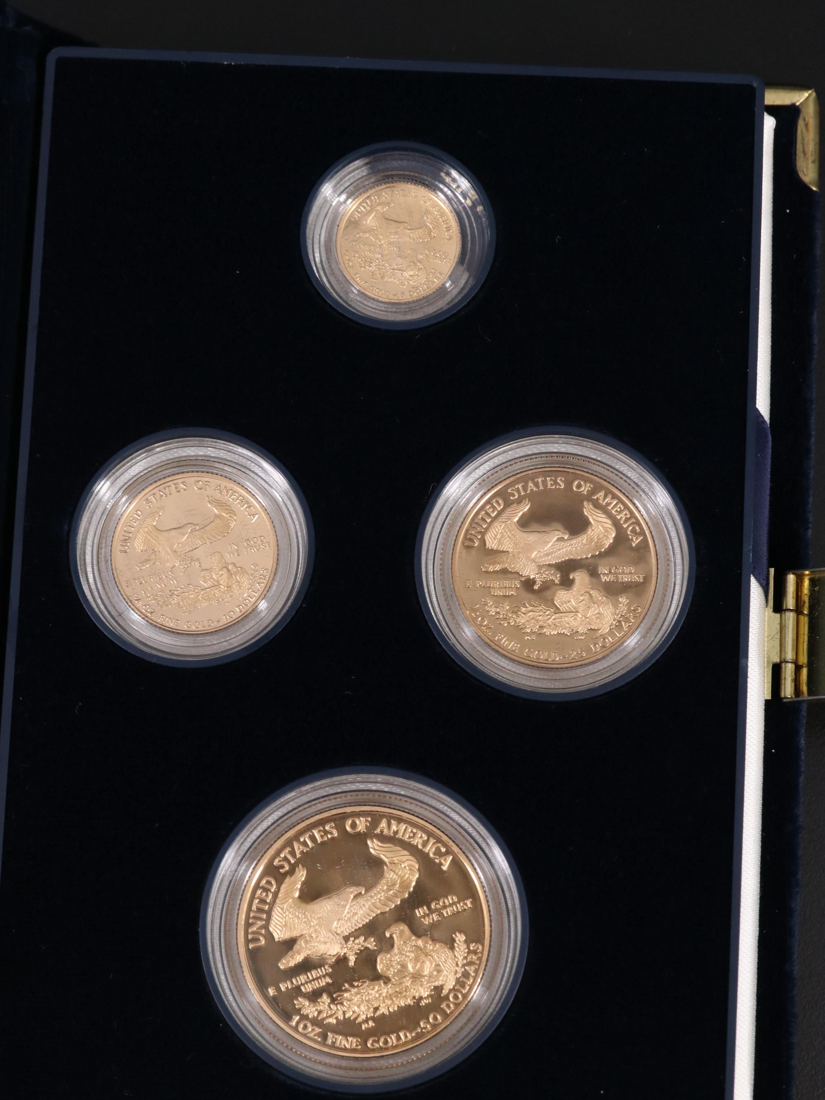 2000-W American Eagle Gold Bullion Coins Proof Set