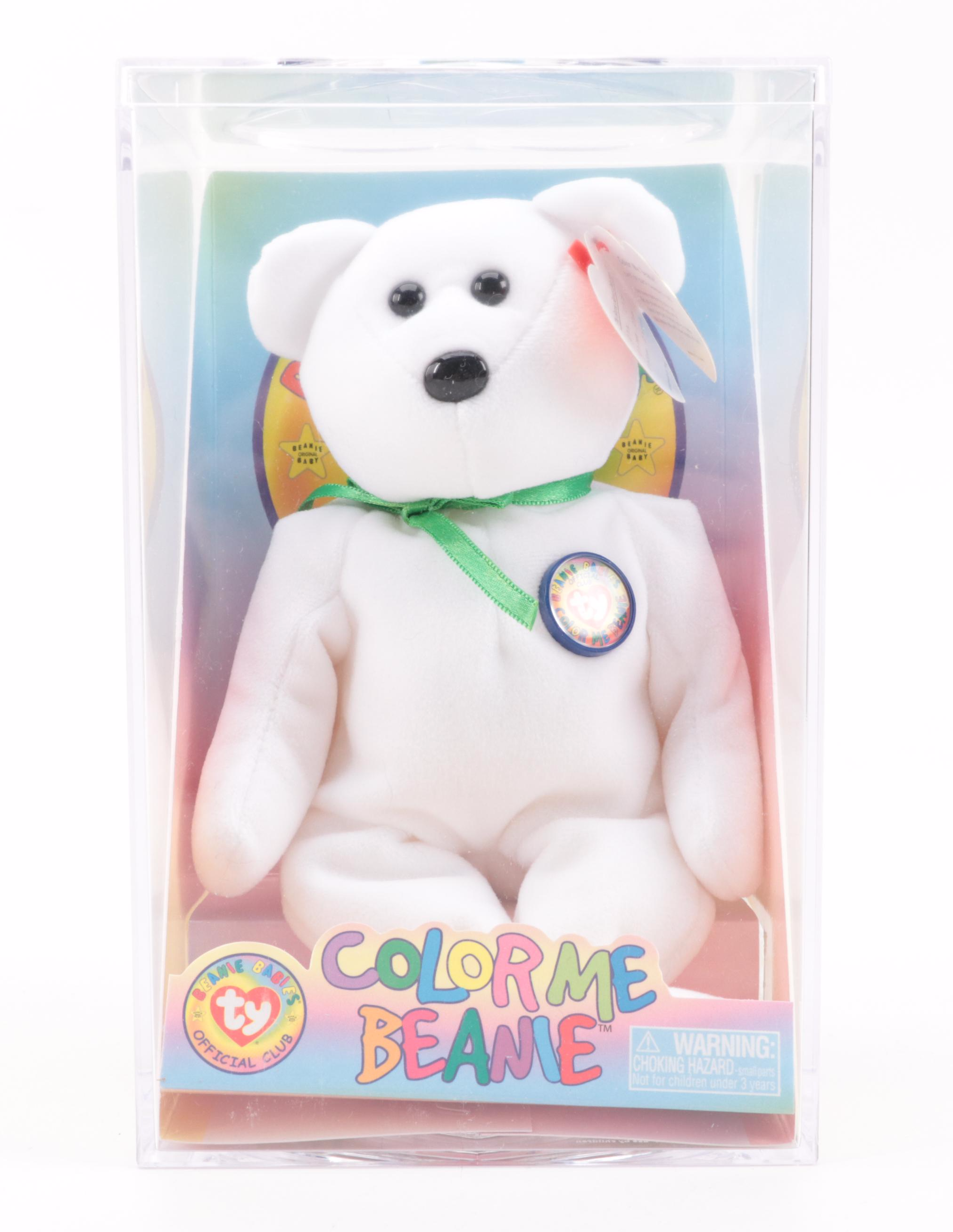 Ty Beanie Babies Including Color Me Beanie, Haunt, Kaleidoscope, and More