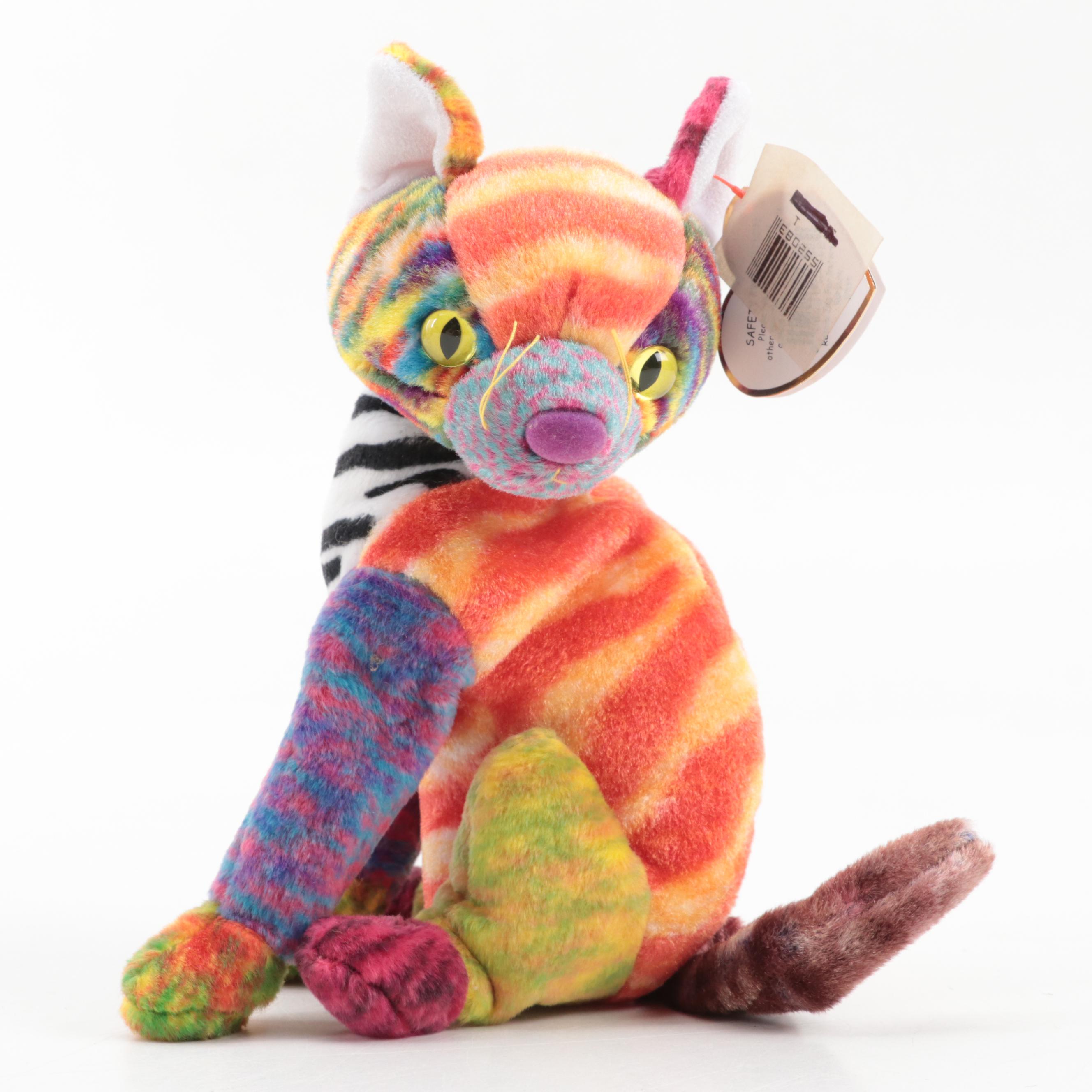 Ty Beanie Babies Including Color Me Beanie, Haunt, Kaleidoscope, and More