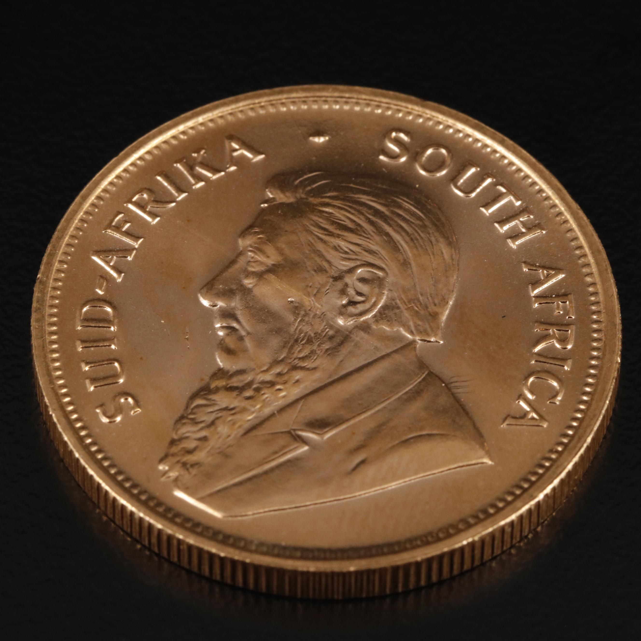 1975 South Africa Krugerrand 1oz. Gold Bullion Coin