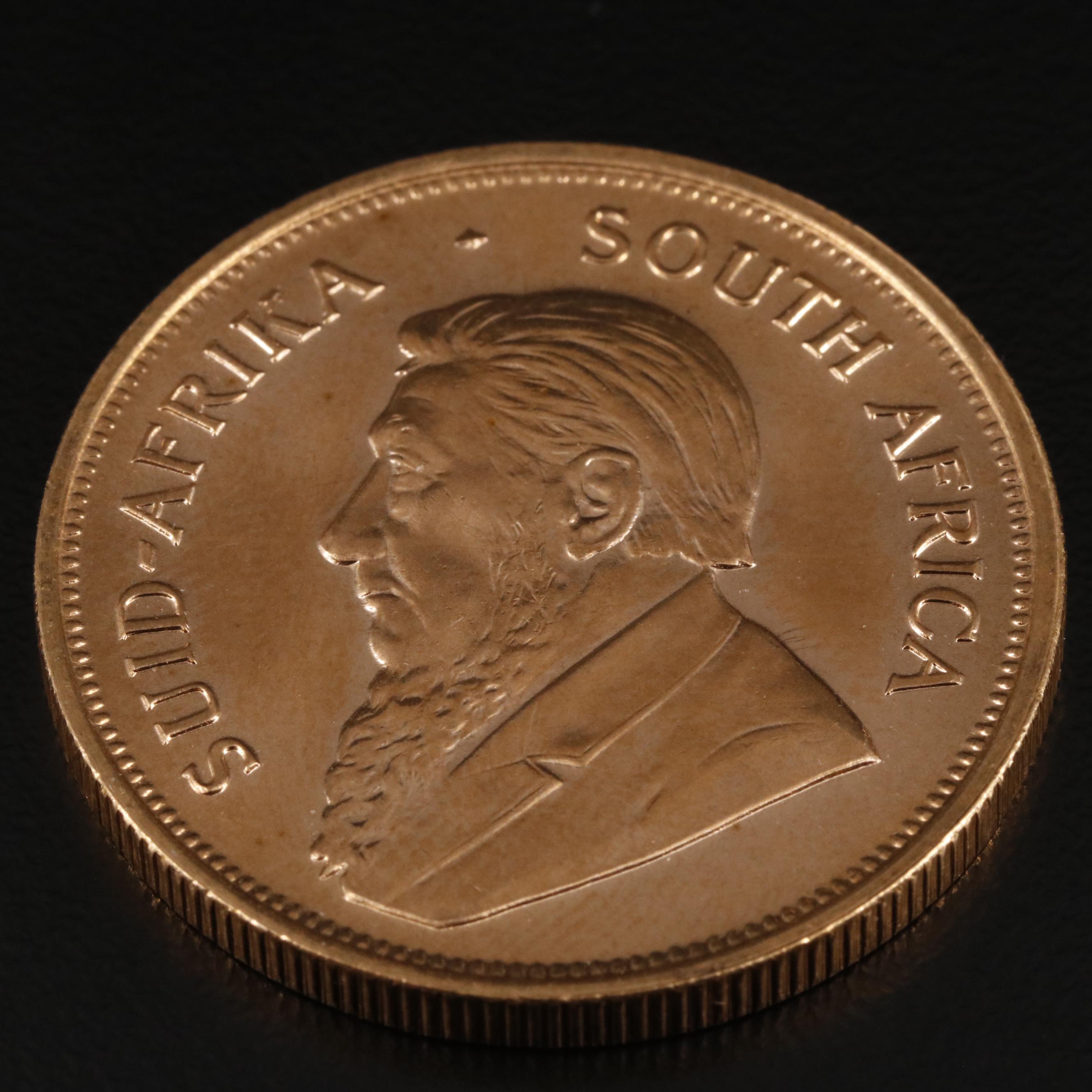 1975 South Africa Krugerrand 1oz. Gold Bullion Coin