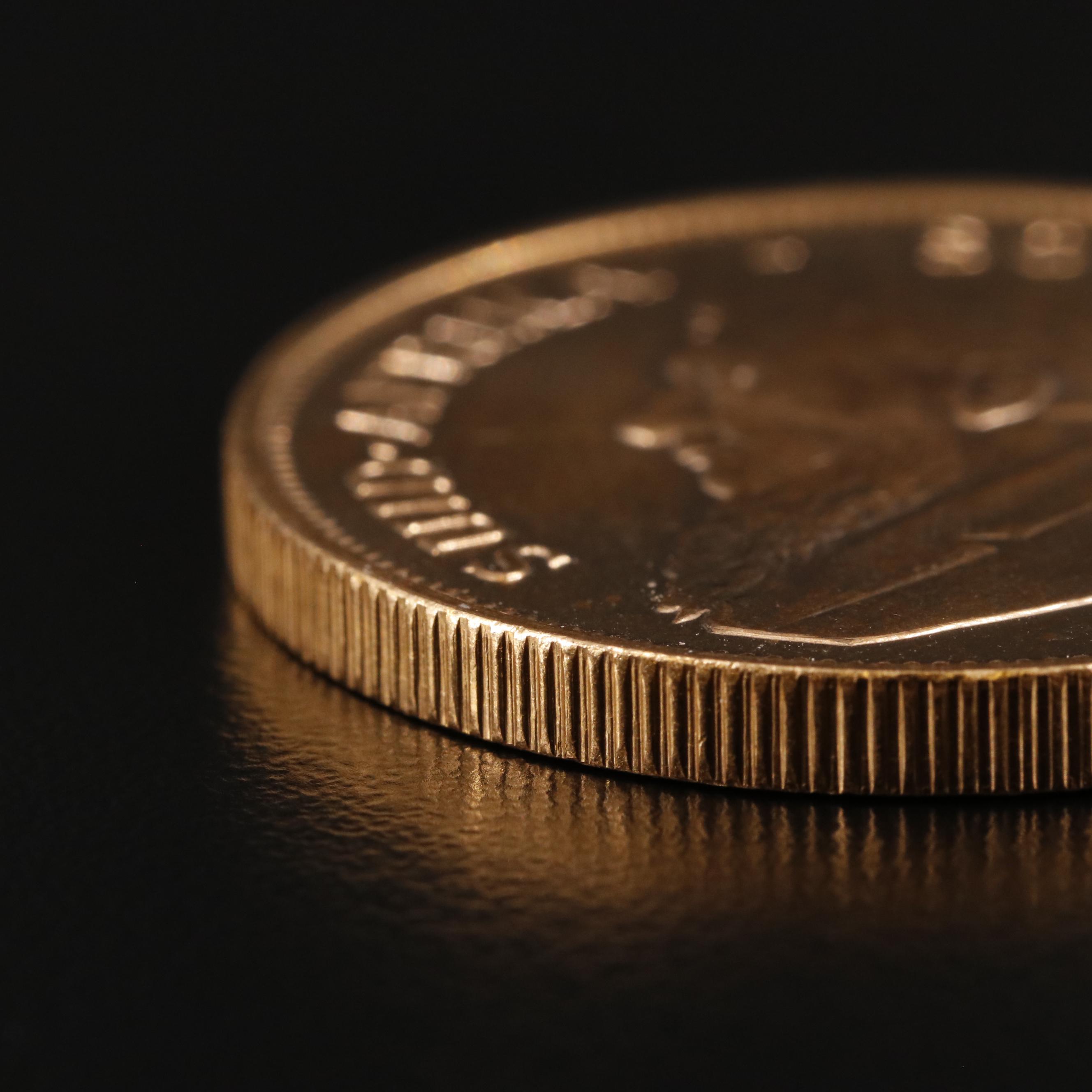 1975 South Africa Krugerrand 1oz. Gold Bullion Coin