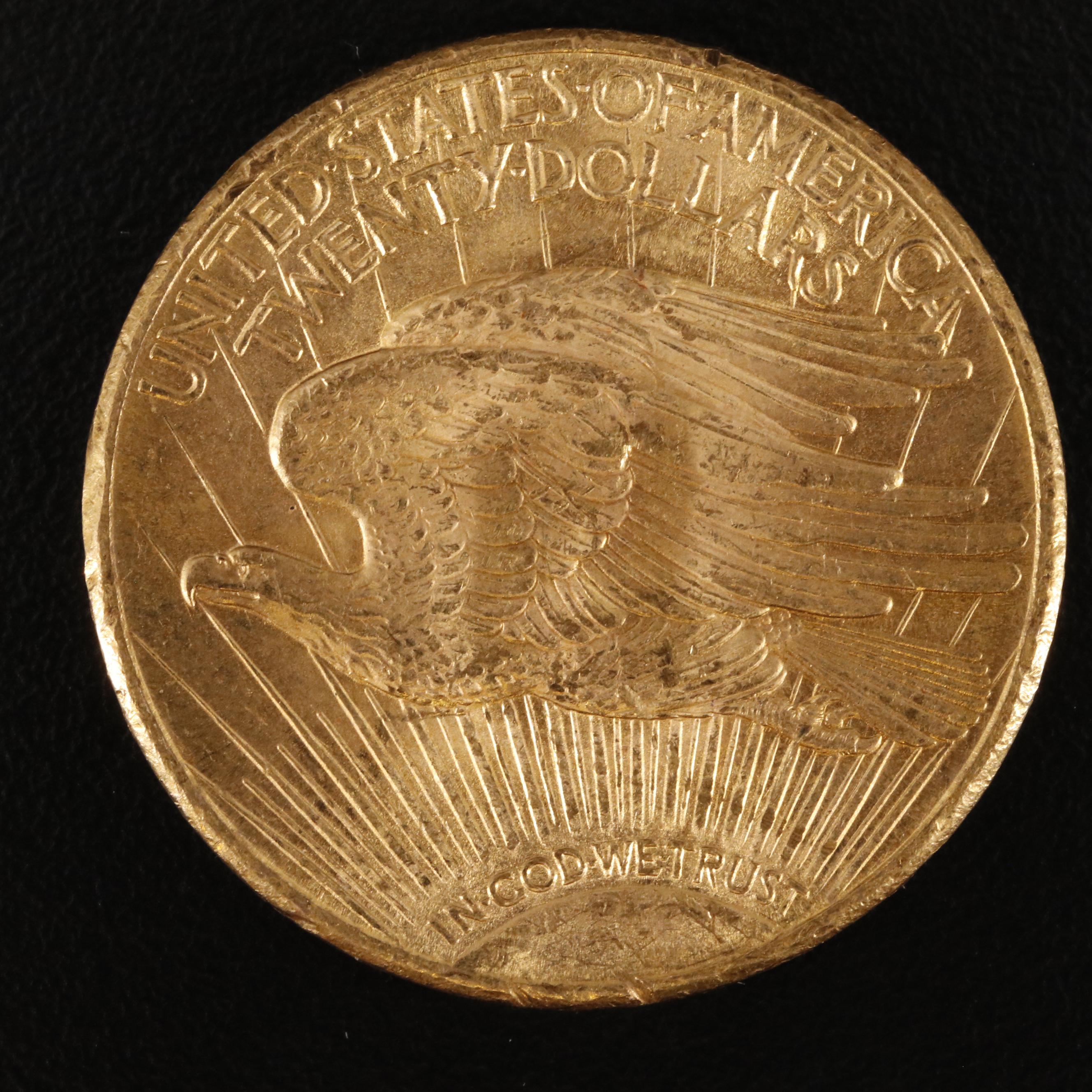 1924 $20 Saint-Gaudens Gold Coin