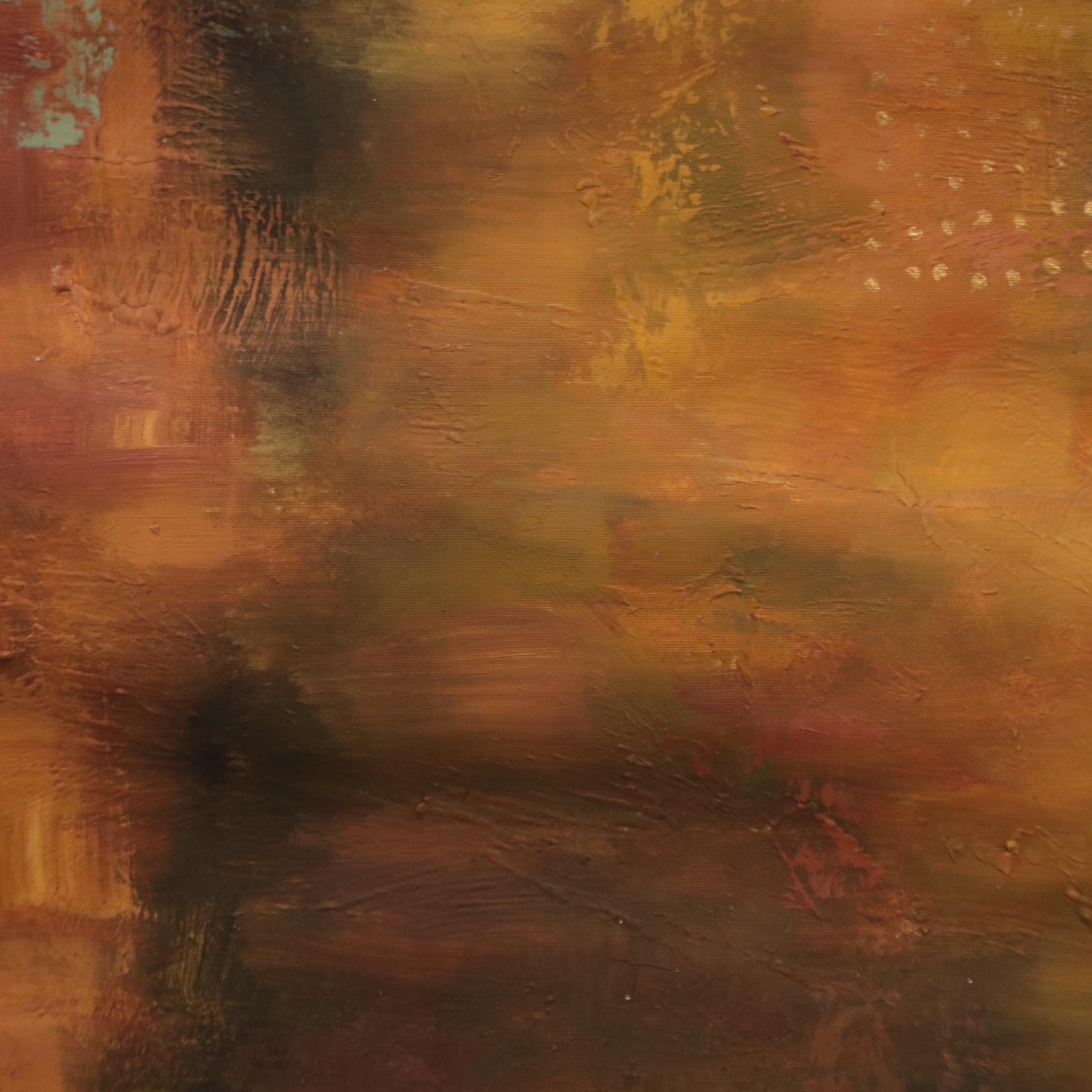 Large-Scale Abstract Oil Painting, 21st Century