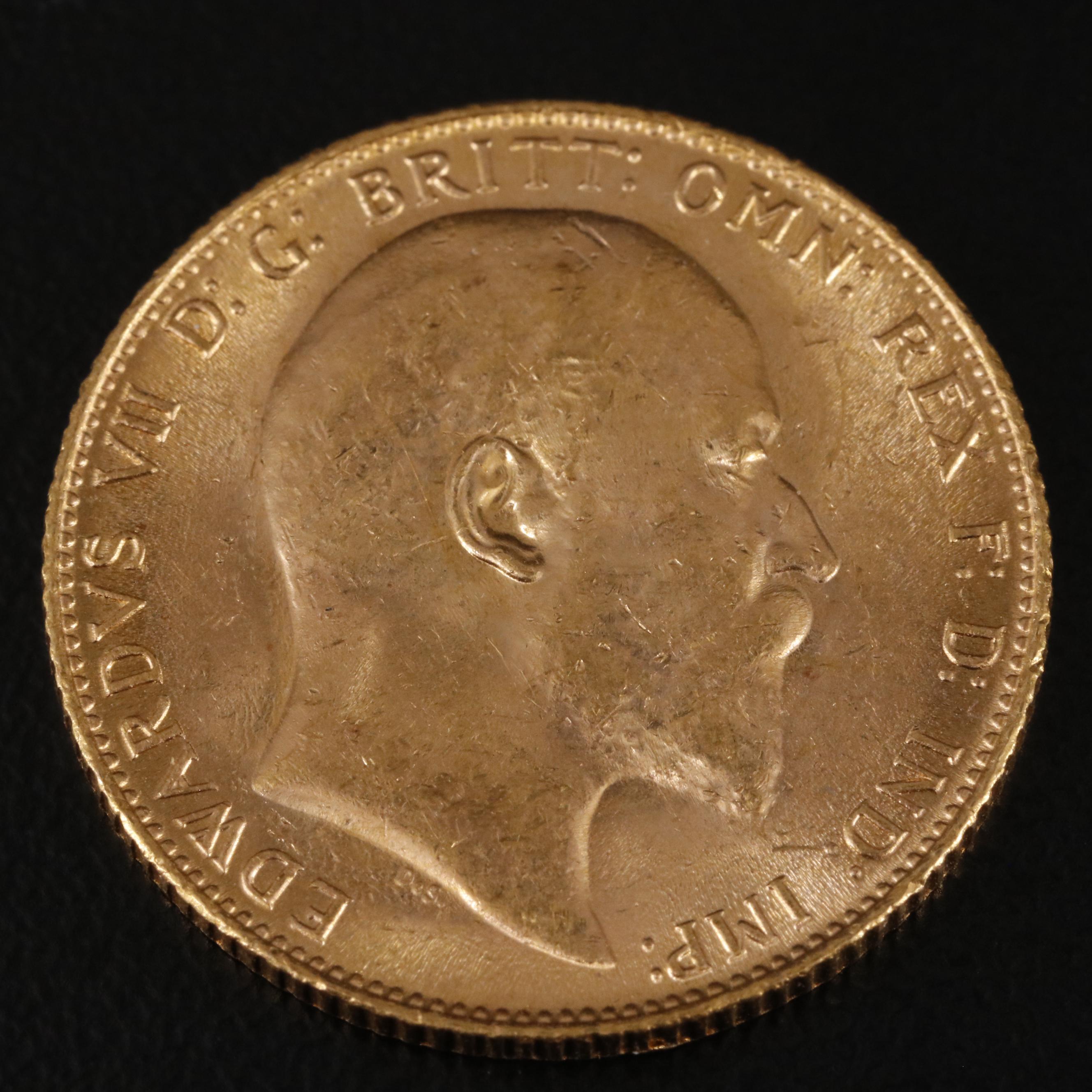 1907 British Gold Sovereign