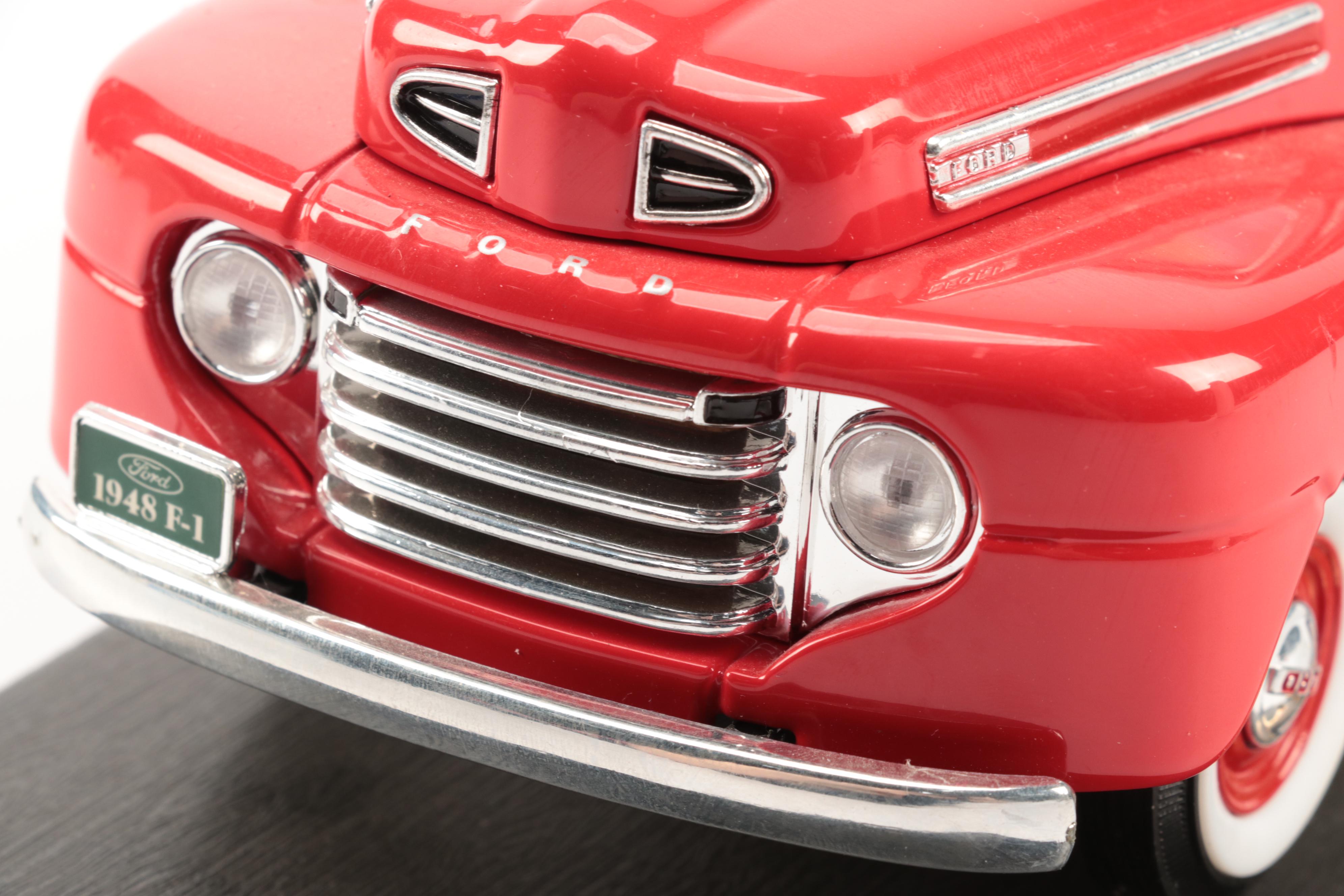 Road Legends '48 Ford, '53 Ford and '57 Chevy Diecast Model Trucks