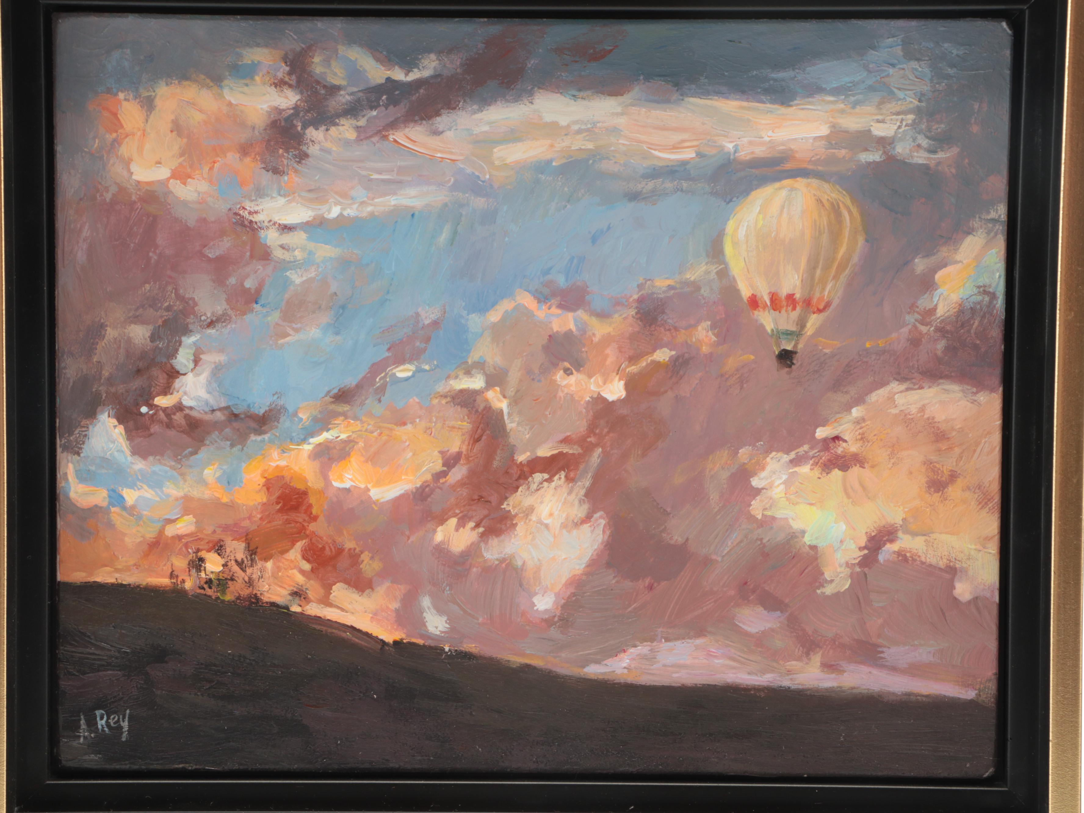 Agnes Rey Oil Painting "Into the Unknown," 2023