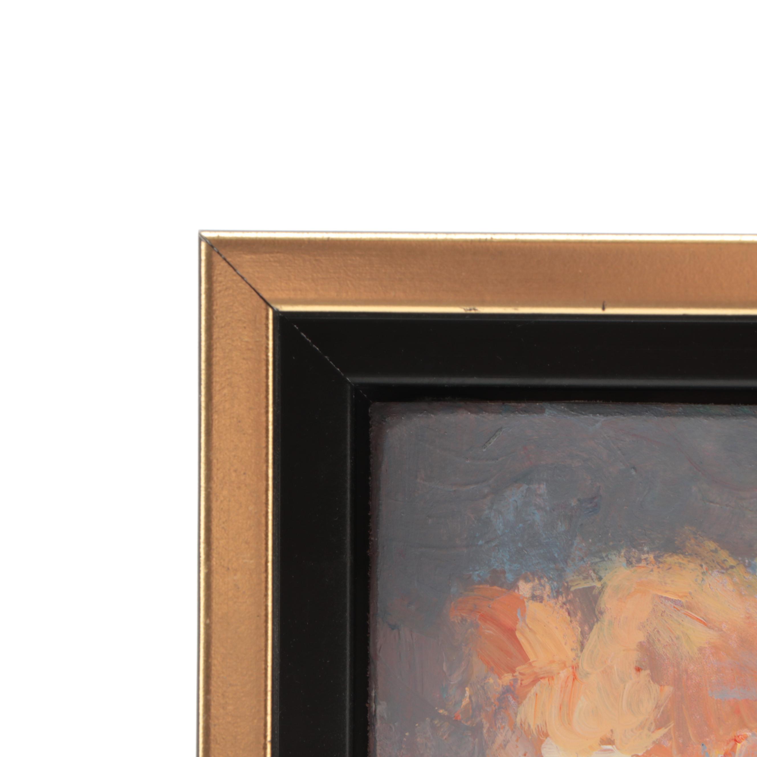 Agnes Rey Oil Painting "Into the Unknown," 2023