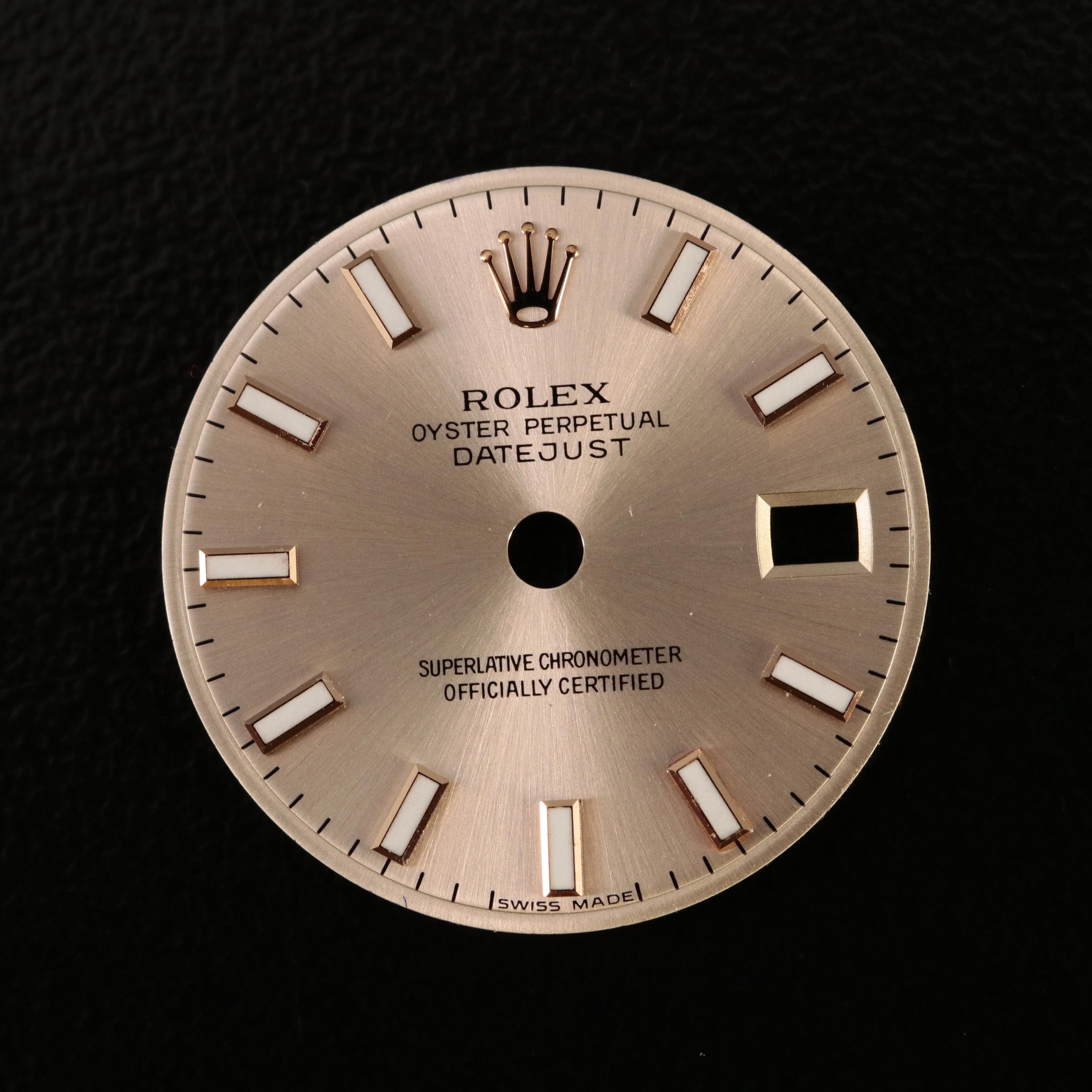 Rolex Oyster Perpetual Datejust Champagne Dial