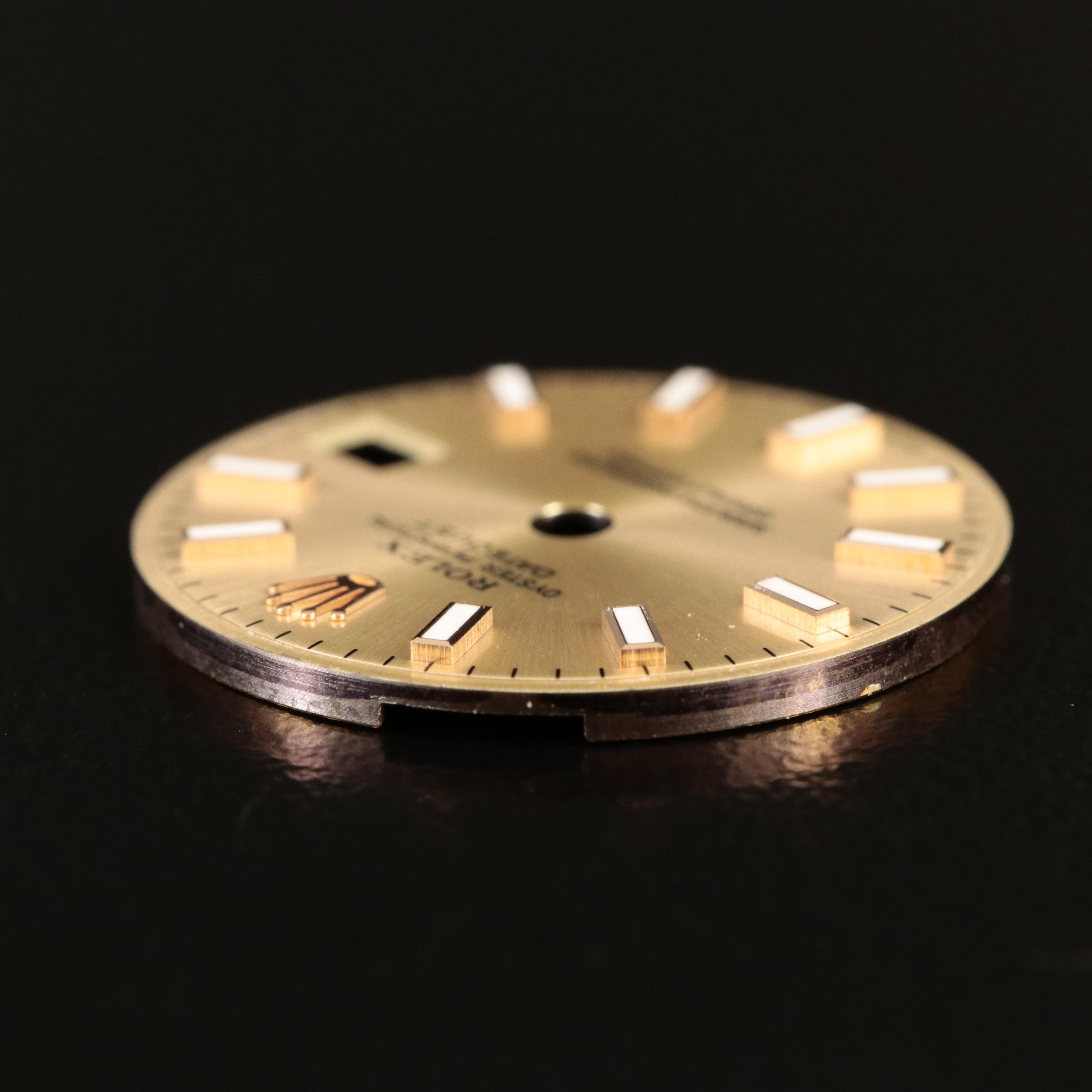 Rolex Oyster Perpetual Datejust Champagne Dial