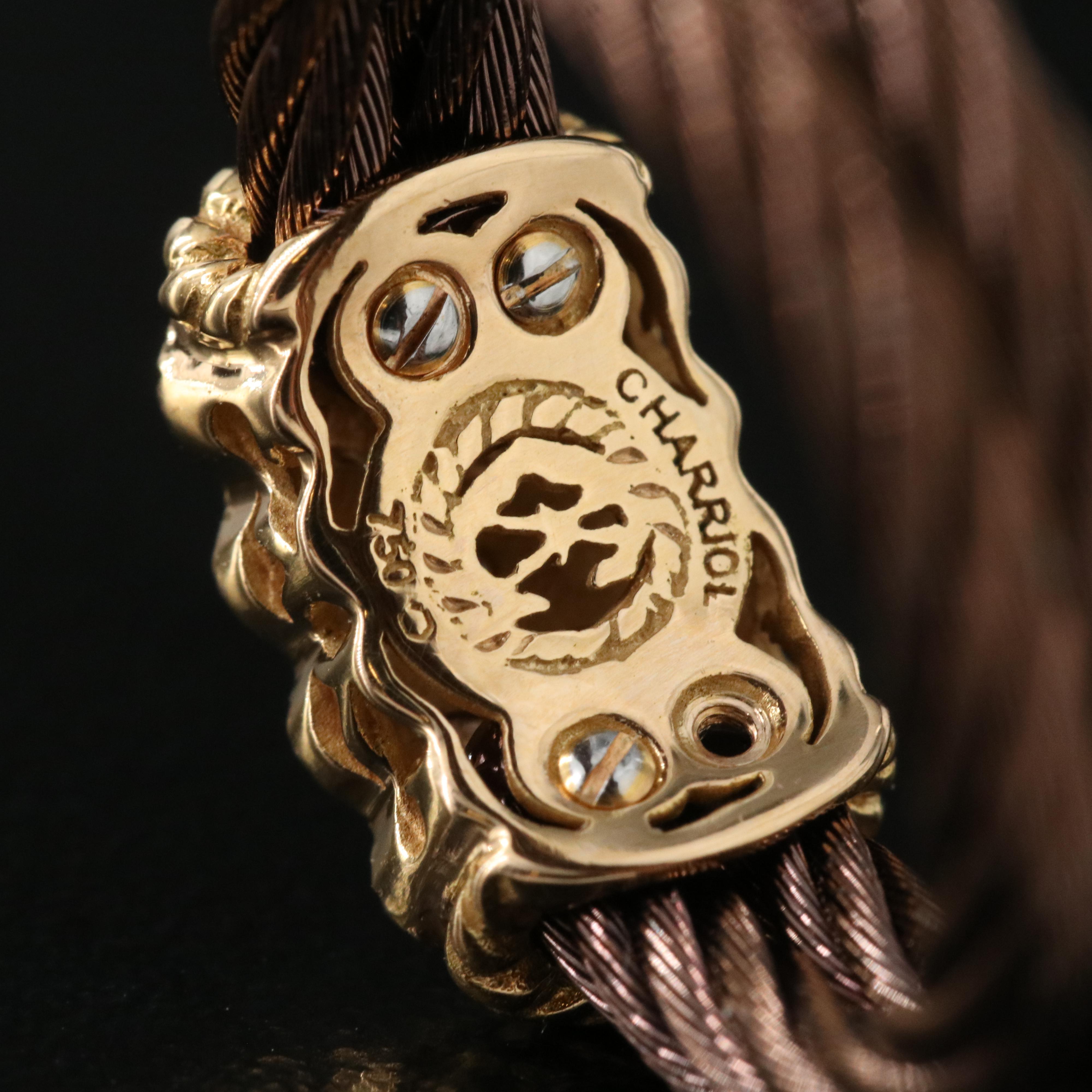 Charriol 18K 0.09 CTW Diamond Ring