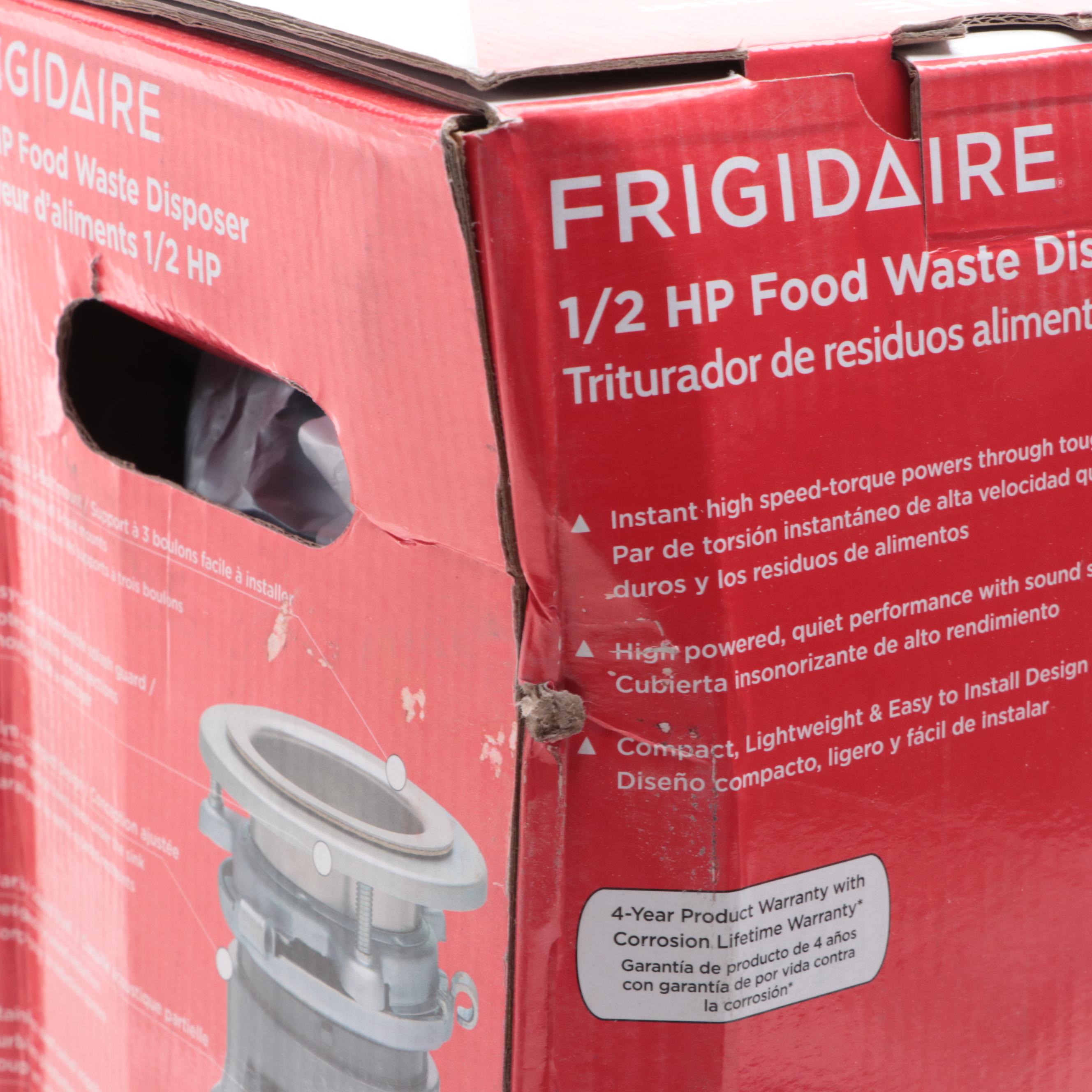 Frigidaire 1/2 HP Food Waste Disposer