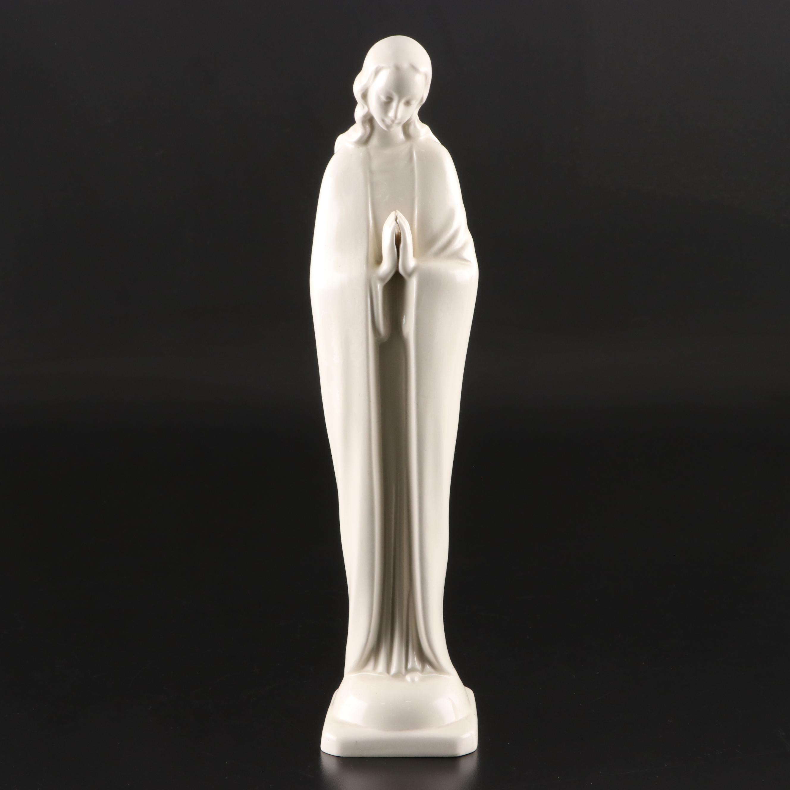 Goebel "Flower Madonna" and Other Madonna Statue