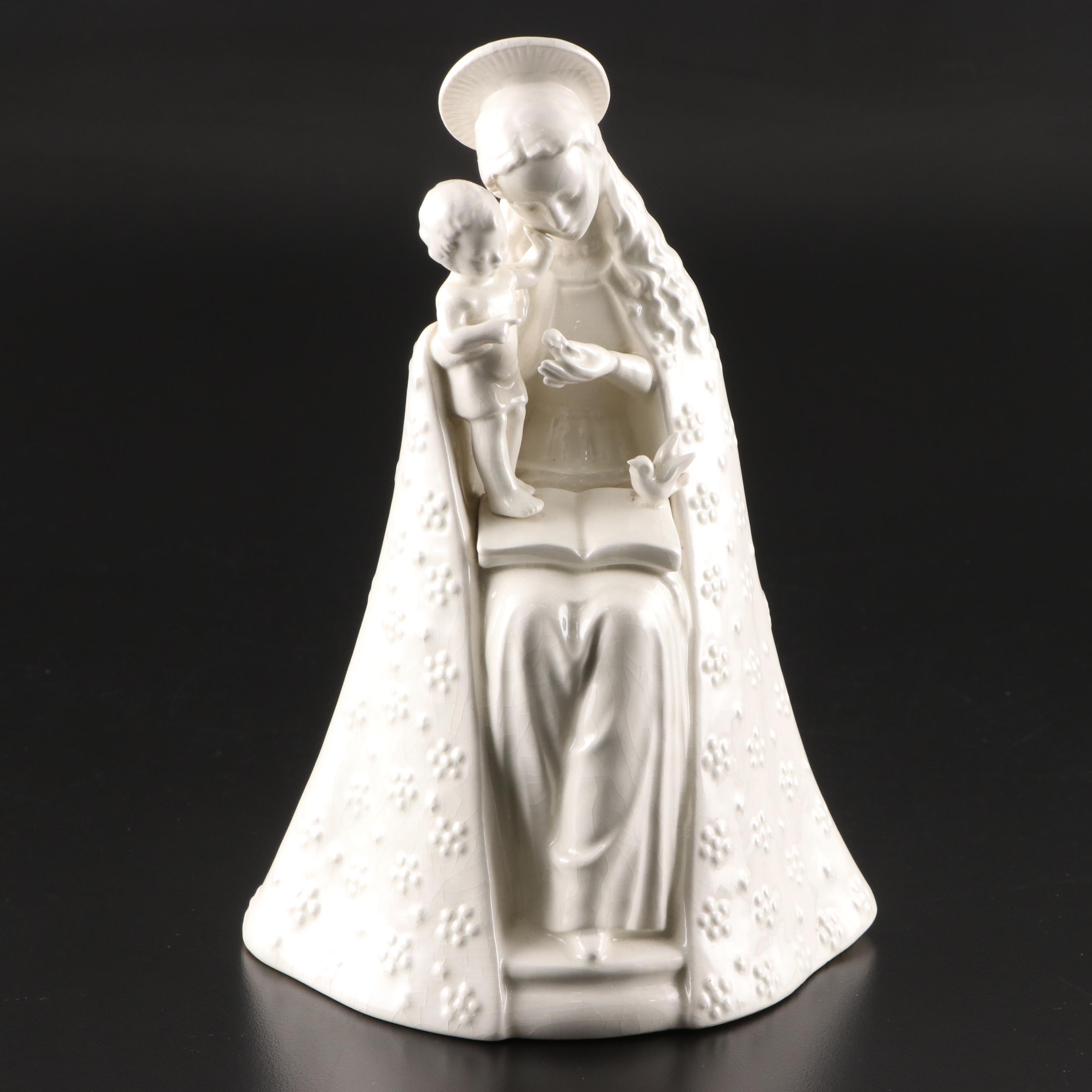 Goebel "Flower Madonna" and Other Madonna Statue