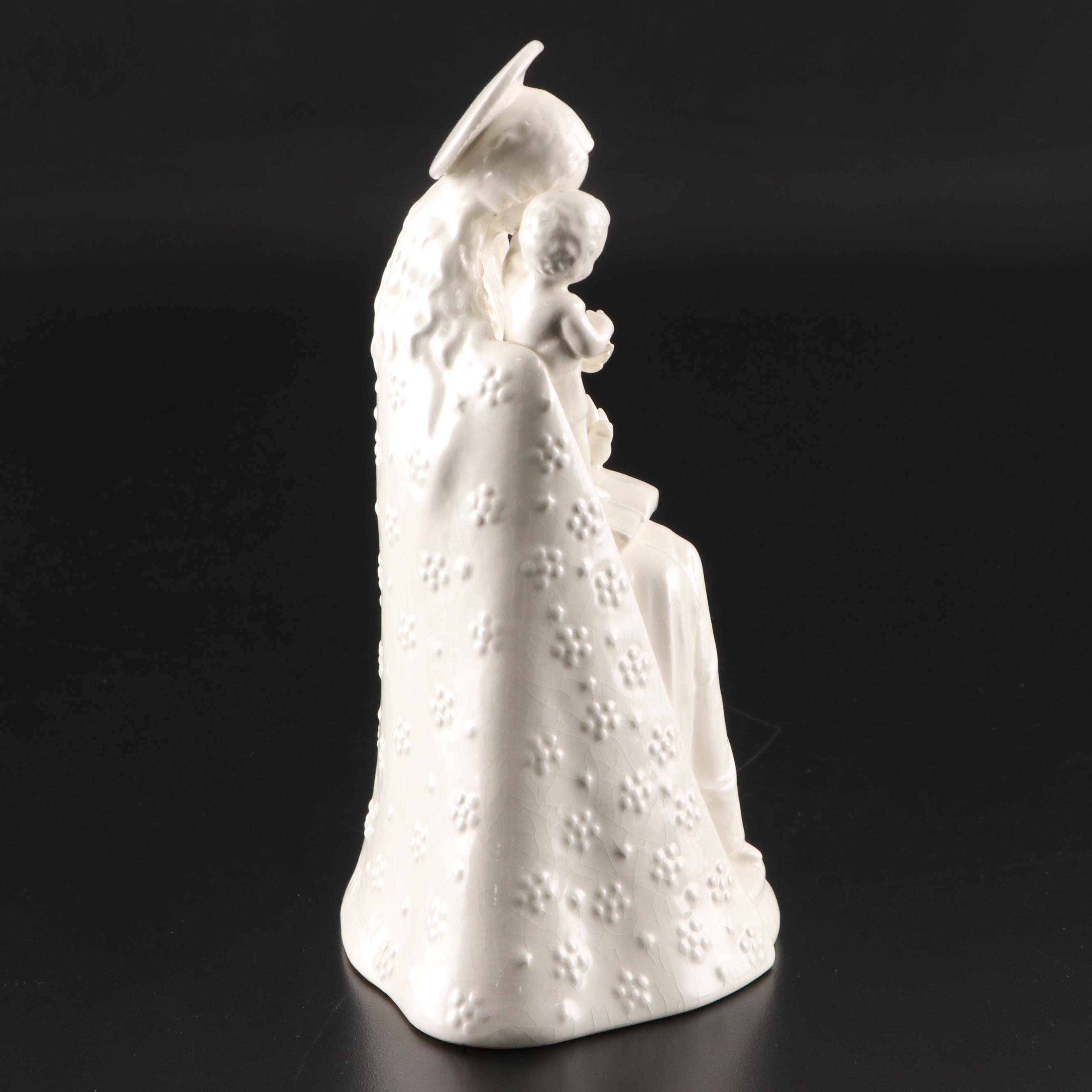 Goebel "Flower Madonna" and Other Madonna Statue