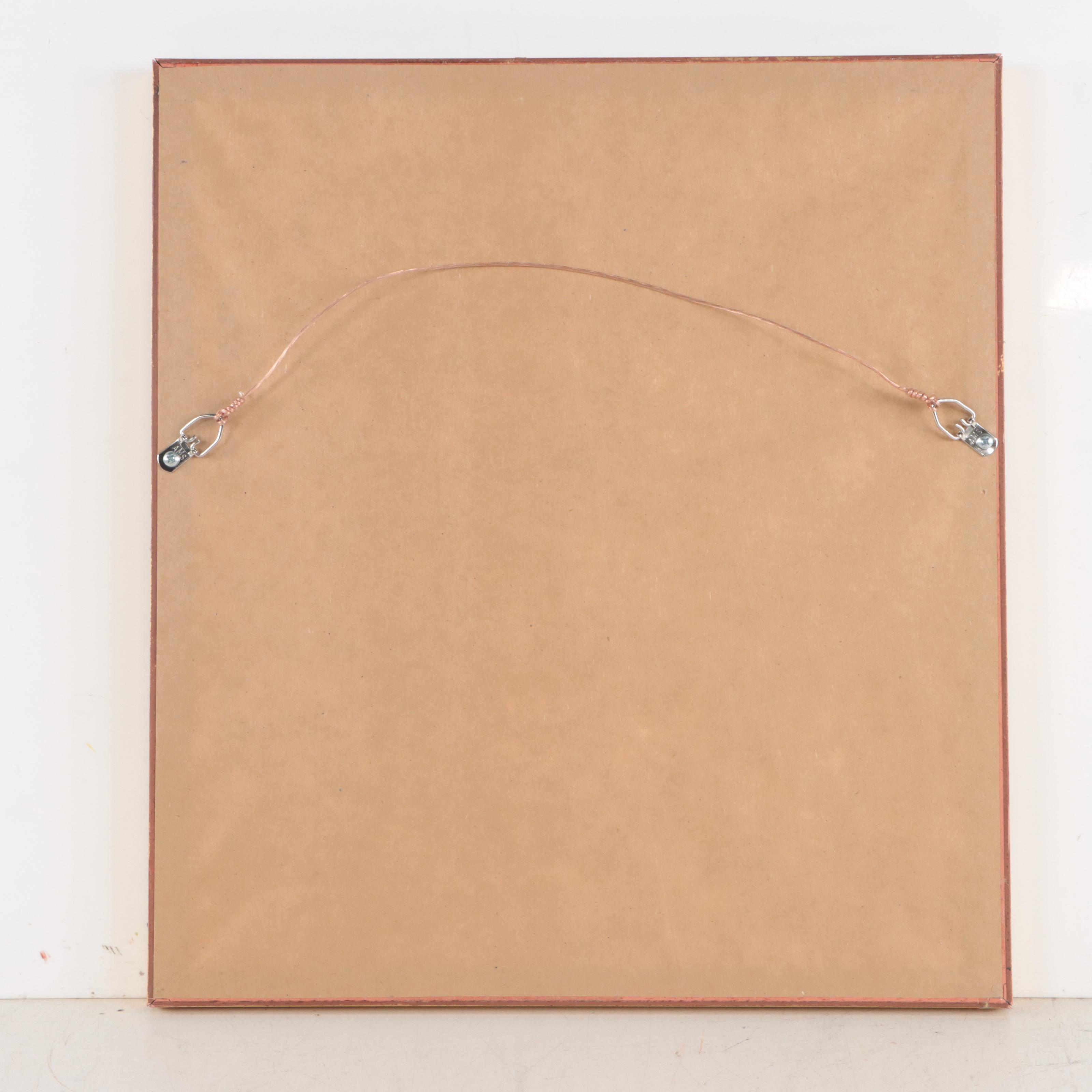 Matthews, Northrup & Co. Wax Engraving Map "North America"