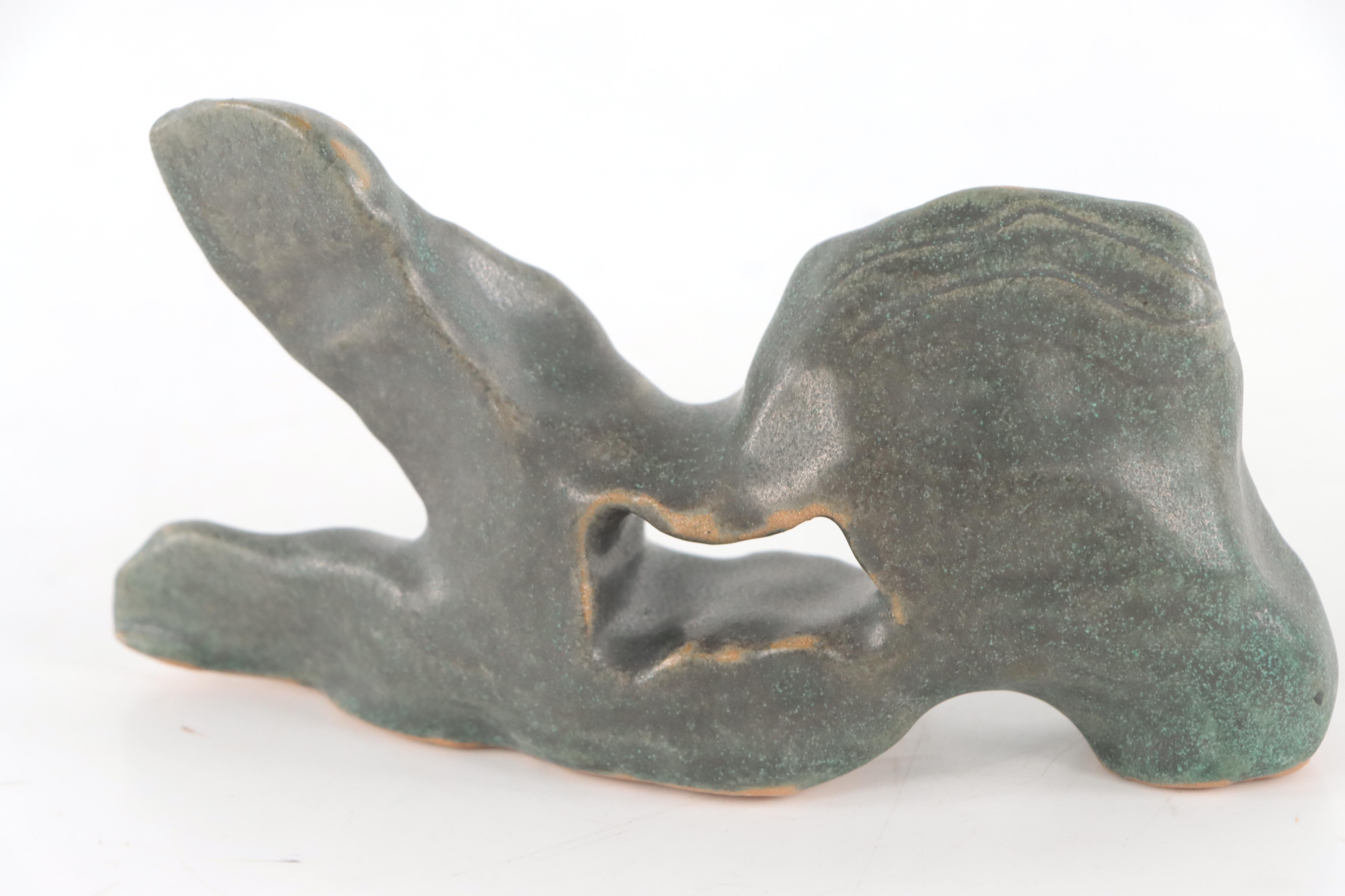 Abstract Biomorphic Ceramic Sculptures