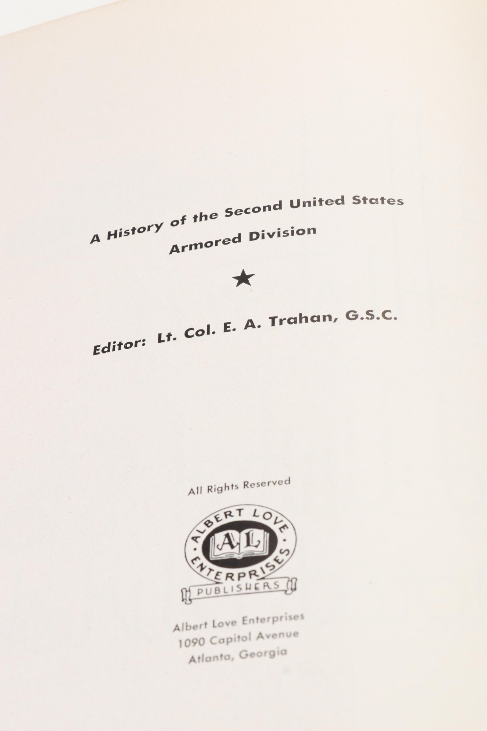 WW2 Second Armored Division and Assorted Militaria Collection