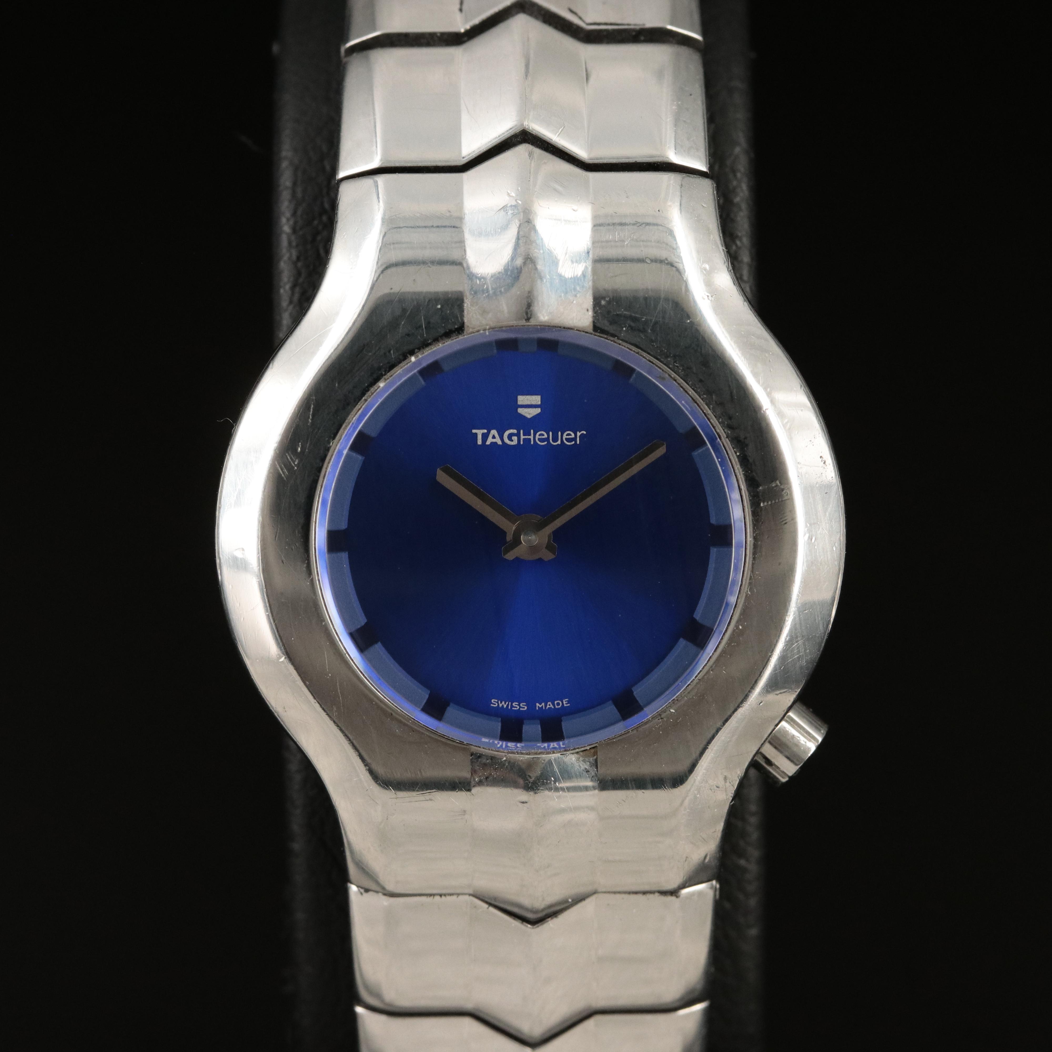 Vintage TAG Heuer Alter Ego Stainless Steel Watch