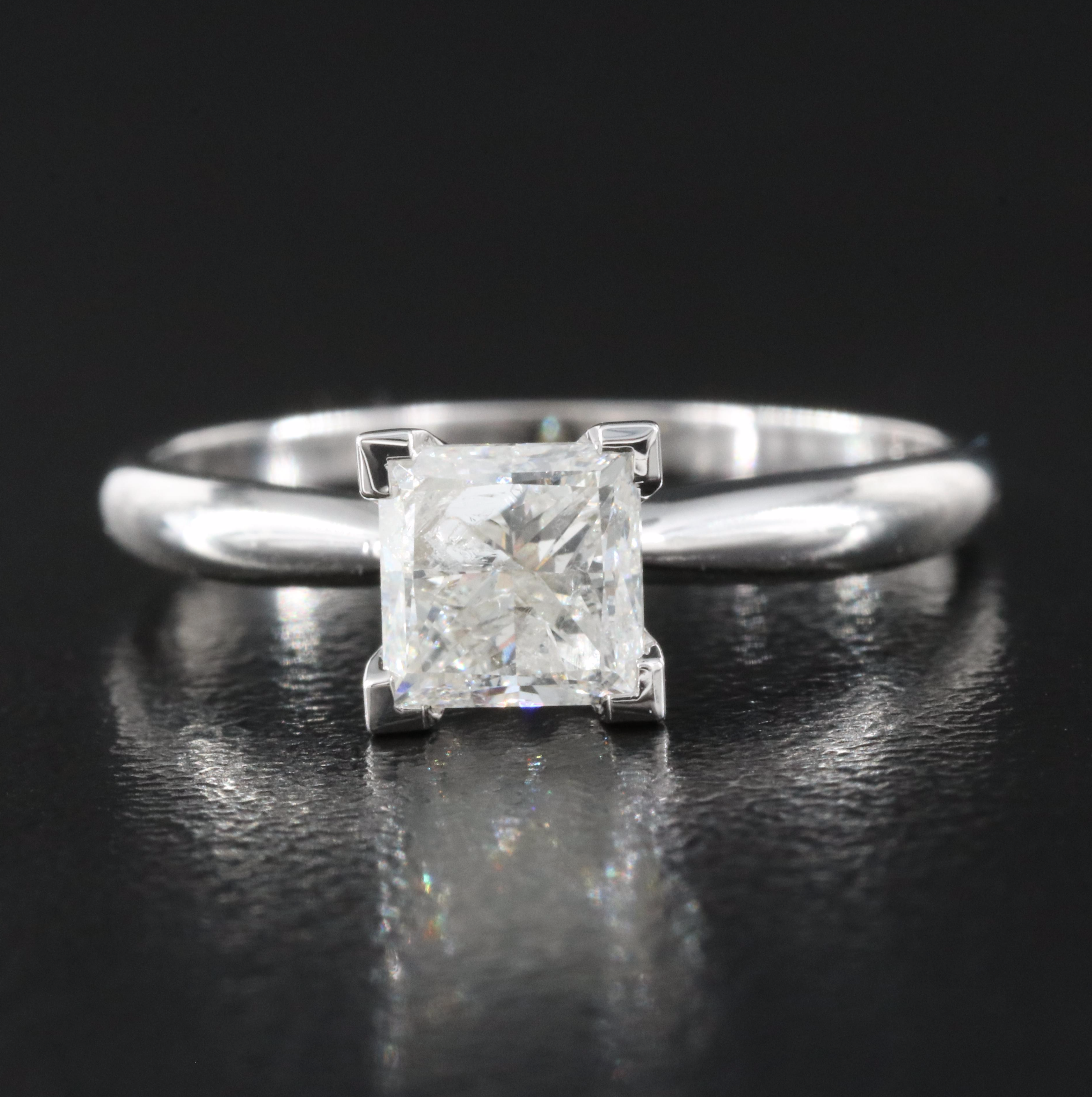 14K 0.97 CT Diamond Solitaire Ring