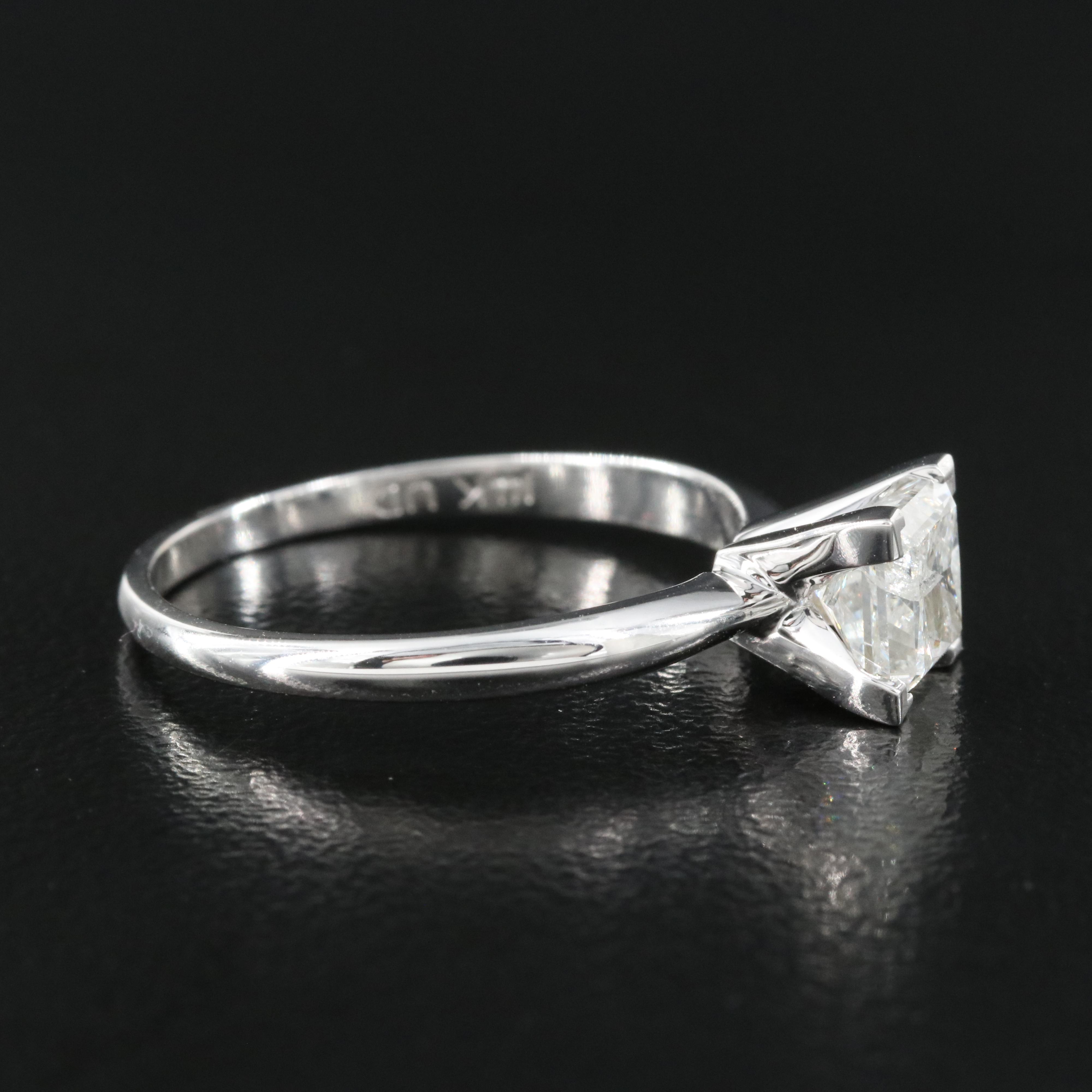 14K 0.97 CT Diamond Solitaire Ring