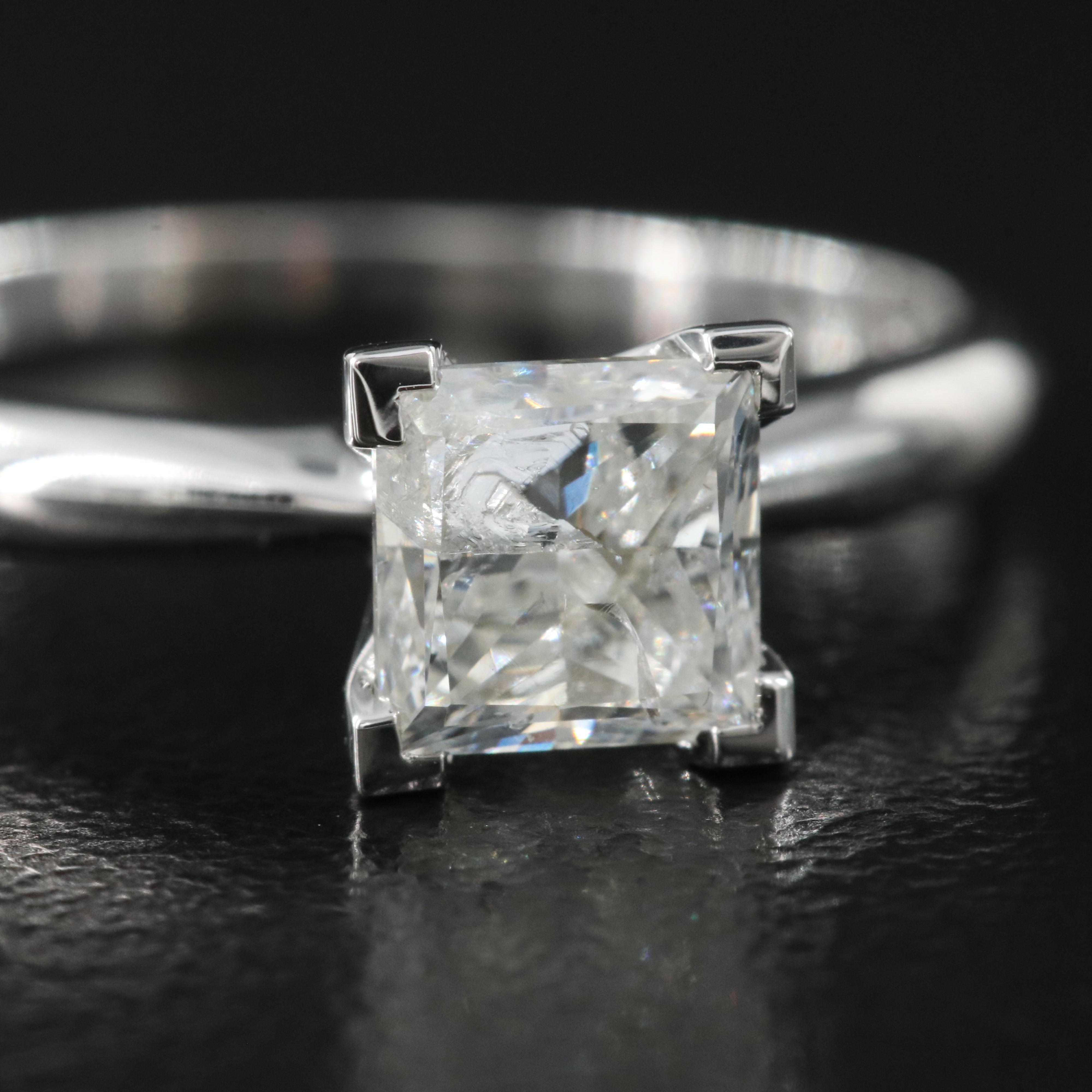 14K 0.97 CT Diamond Solitaire Ring