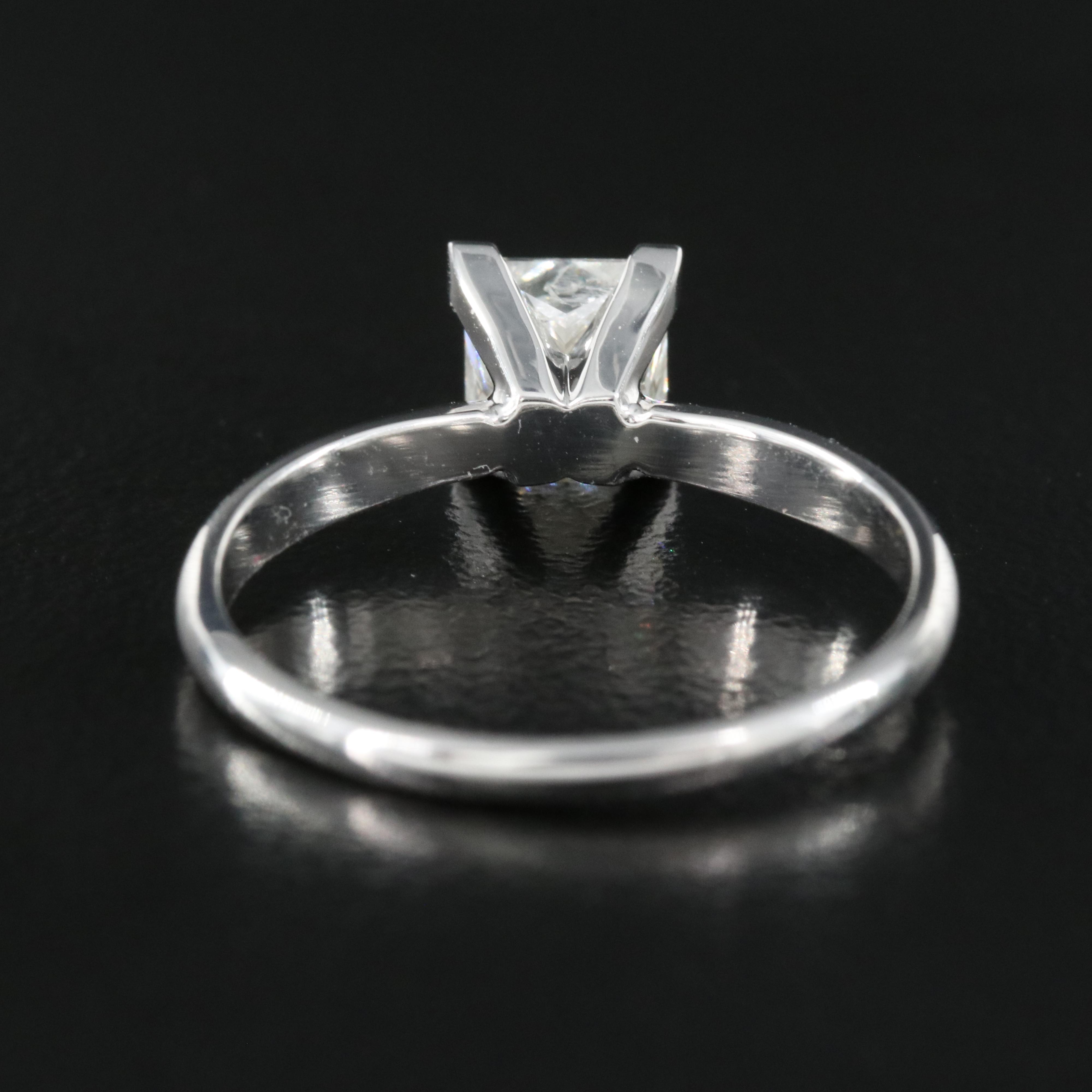 14K 0.97 CT Diamond Solitaire Ring