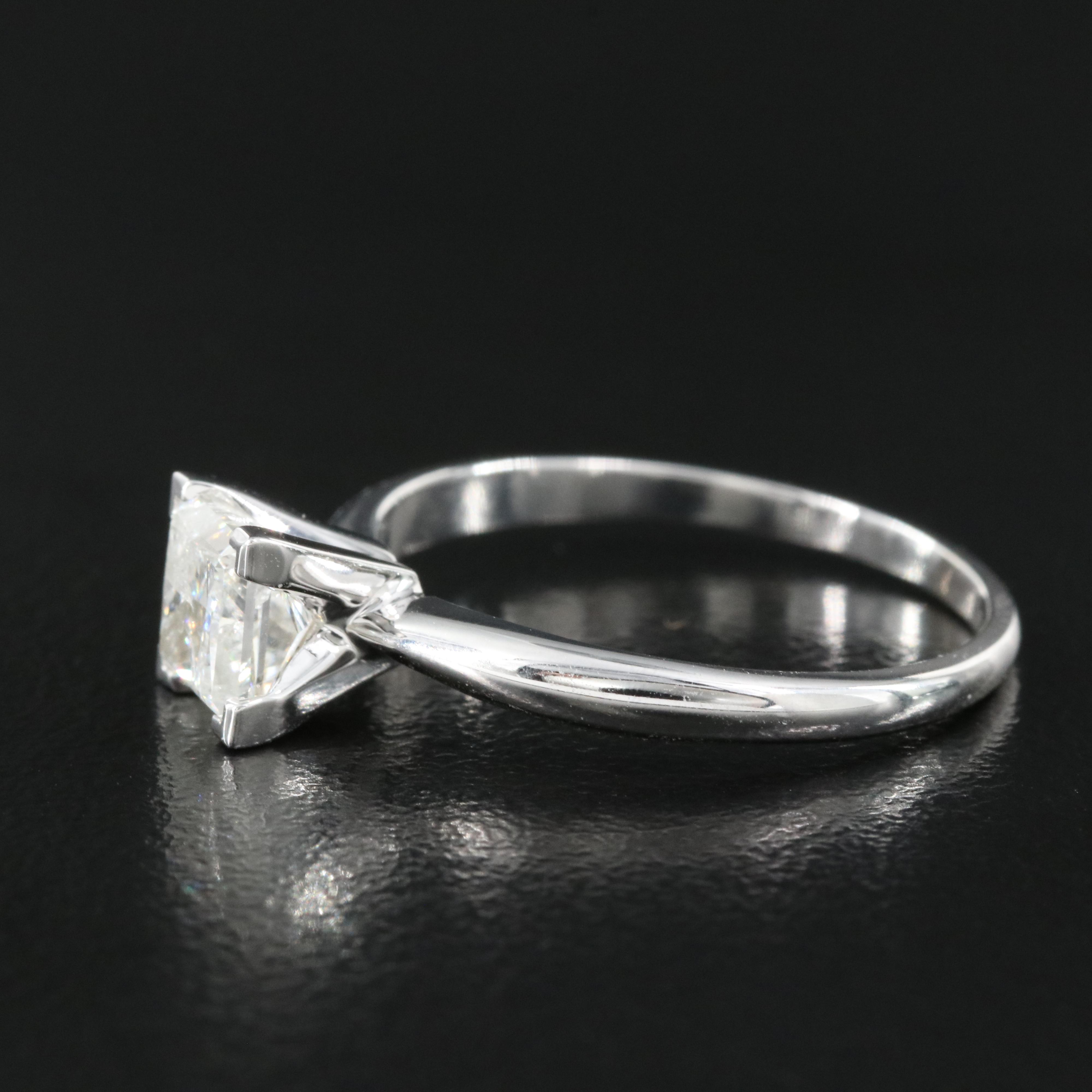 14K 0.97 CT Diamond Solitaire Ring