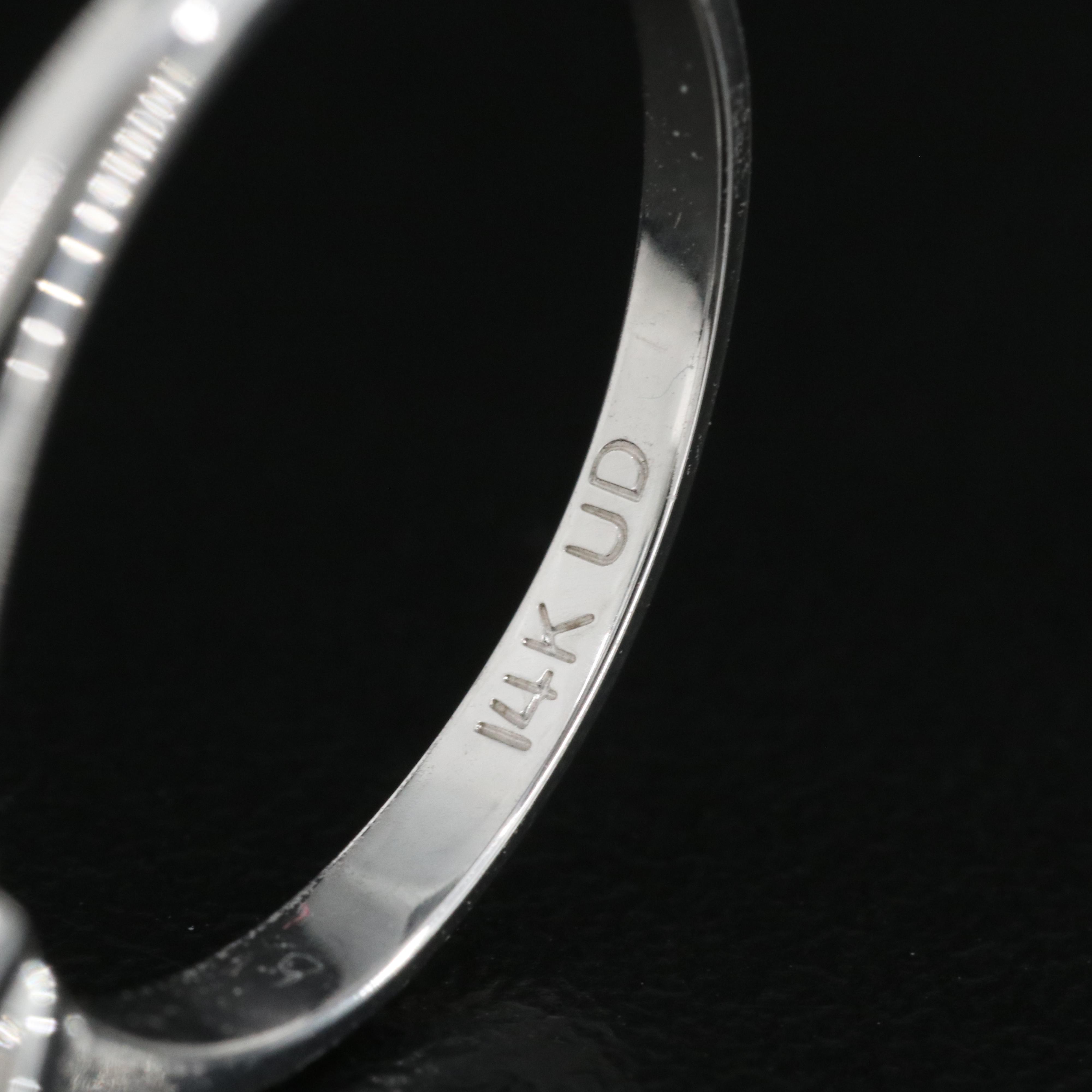 14K 0.97 CT Diamond Solitaire Ring