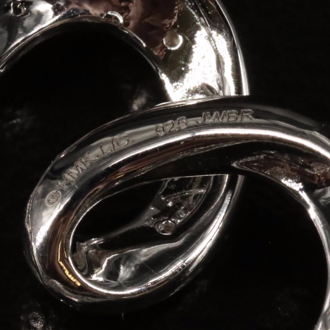 Sterling Diamond Heart Pendant Necklace