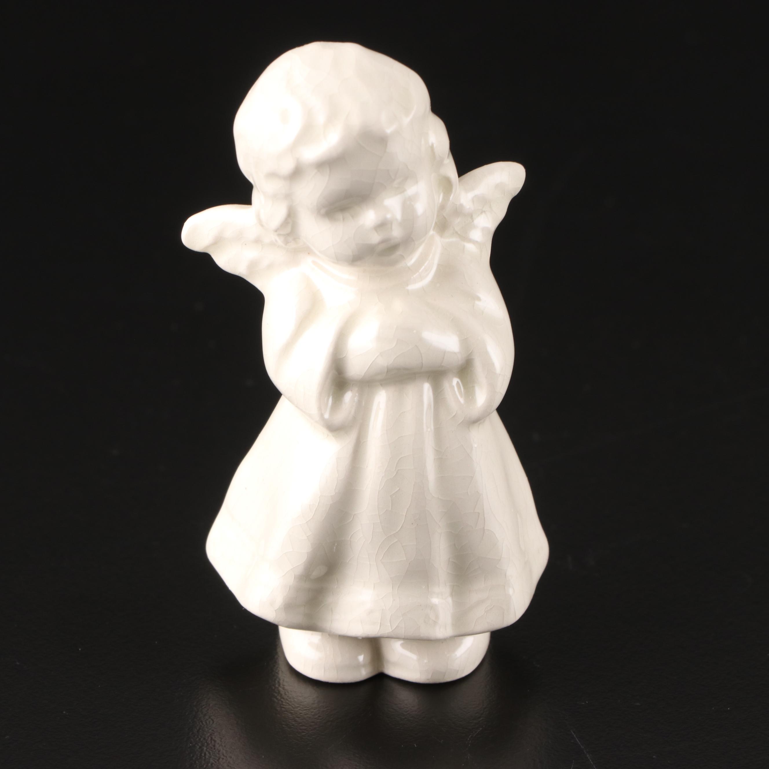 Goebel White Porcelain Nativity Set