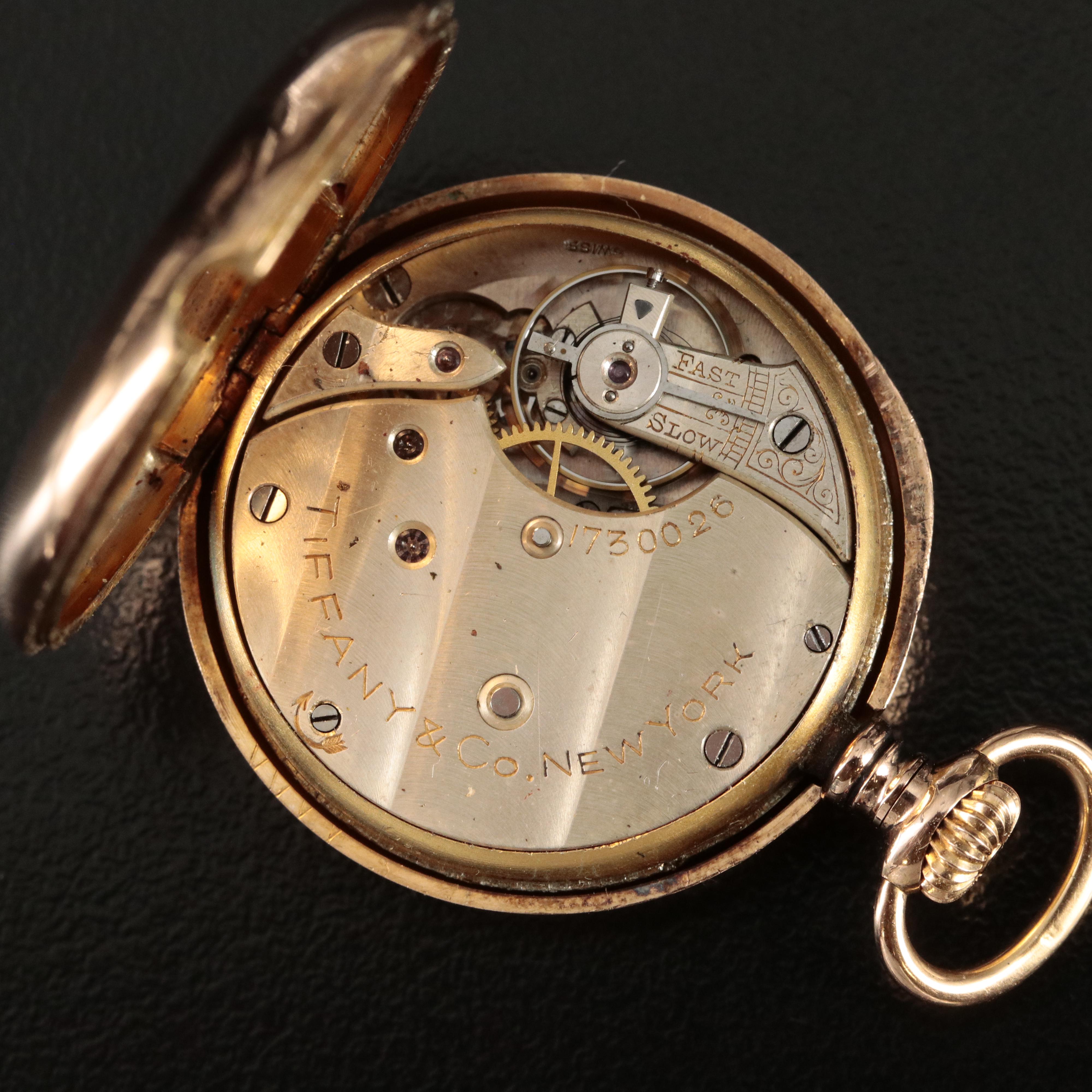 Vintage Tiffany & Co. 18K Pocket Watch