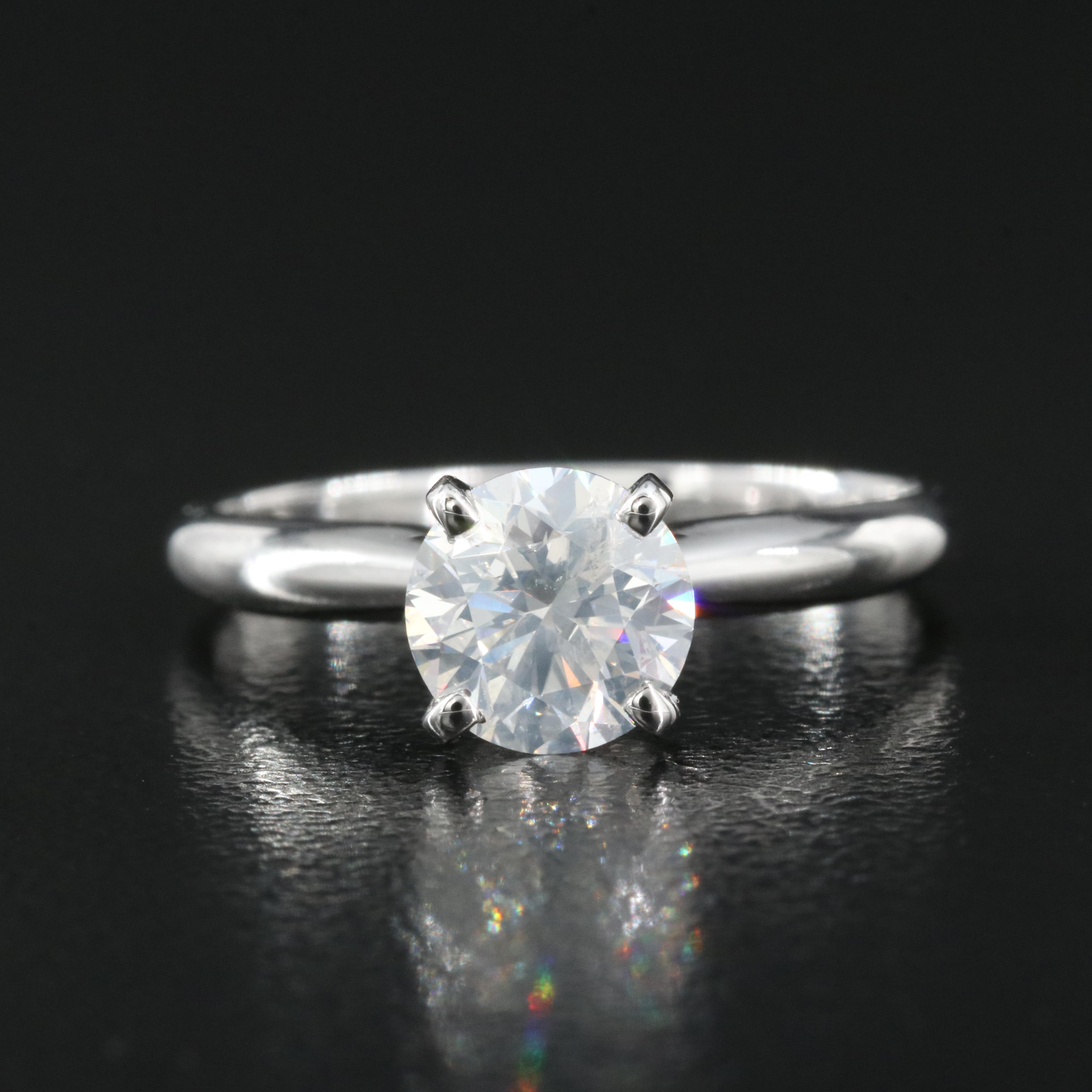 10K 1.03 CT Diamond Solitaire Ring