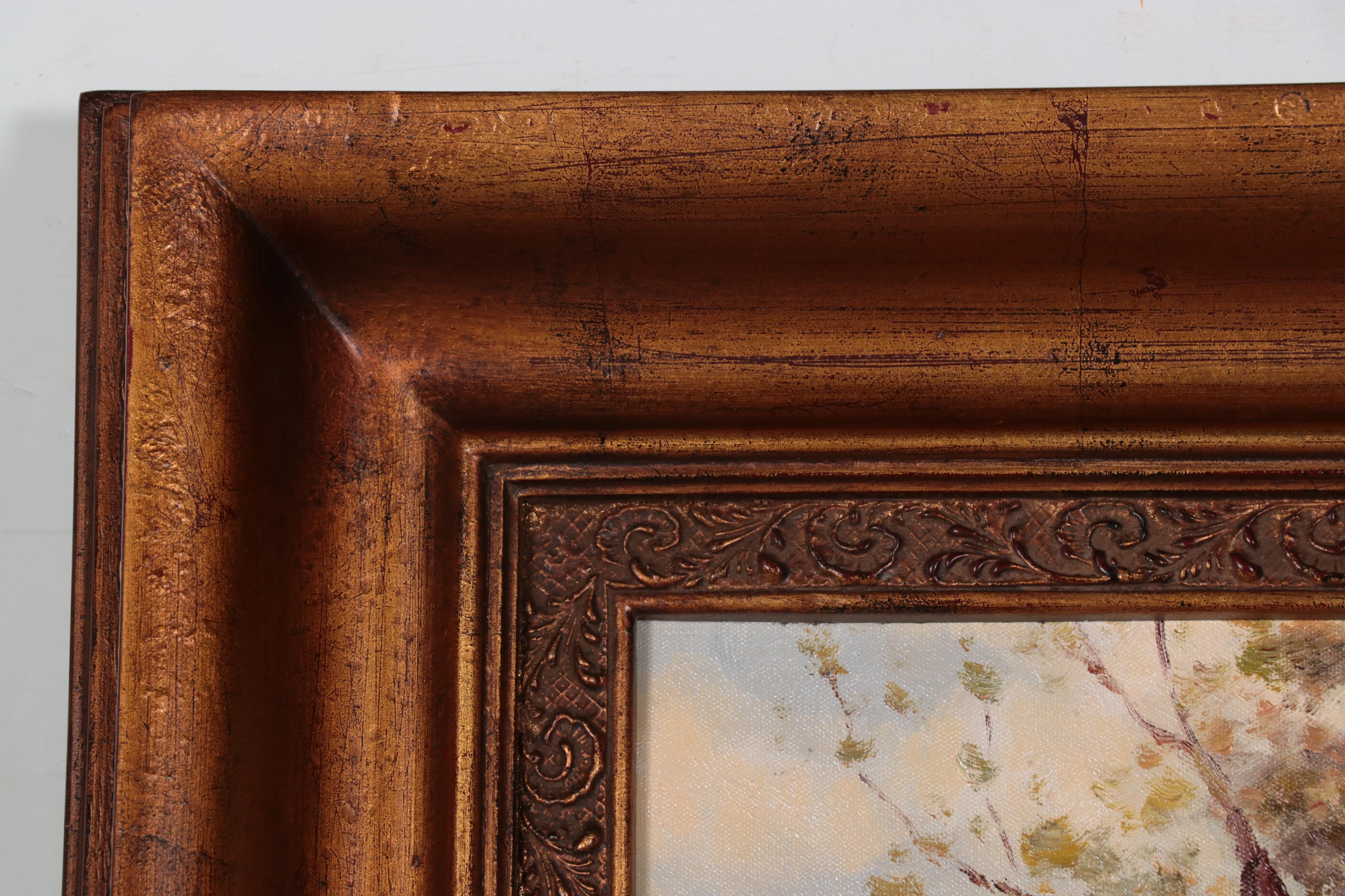 Impressionist Style Landscape Oil Painting