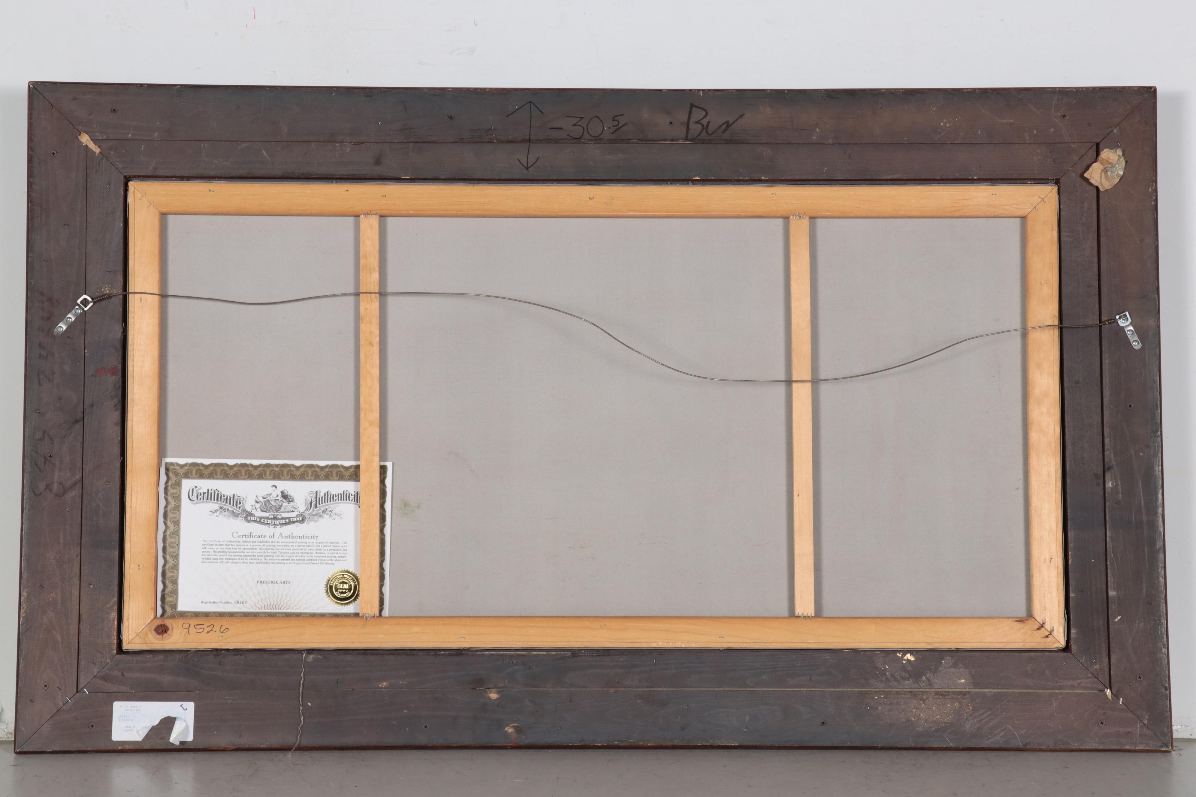 Impressionist Style Landscape Oil Painting