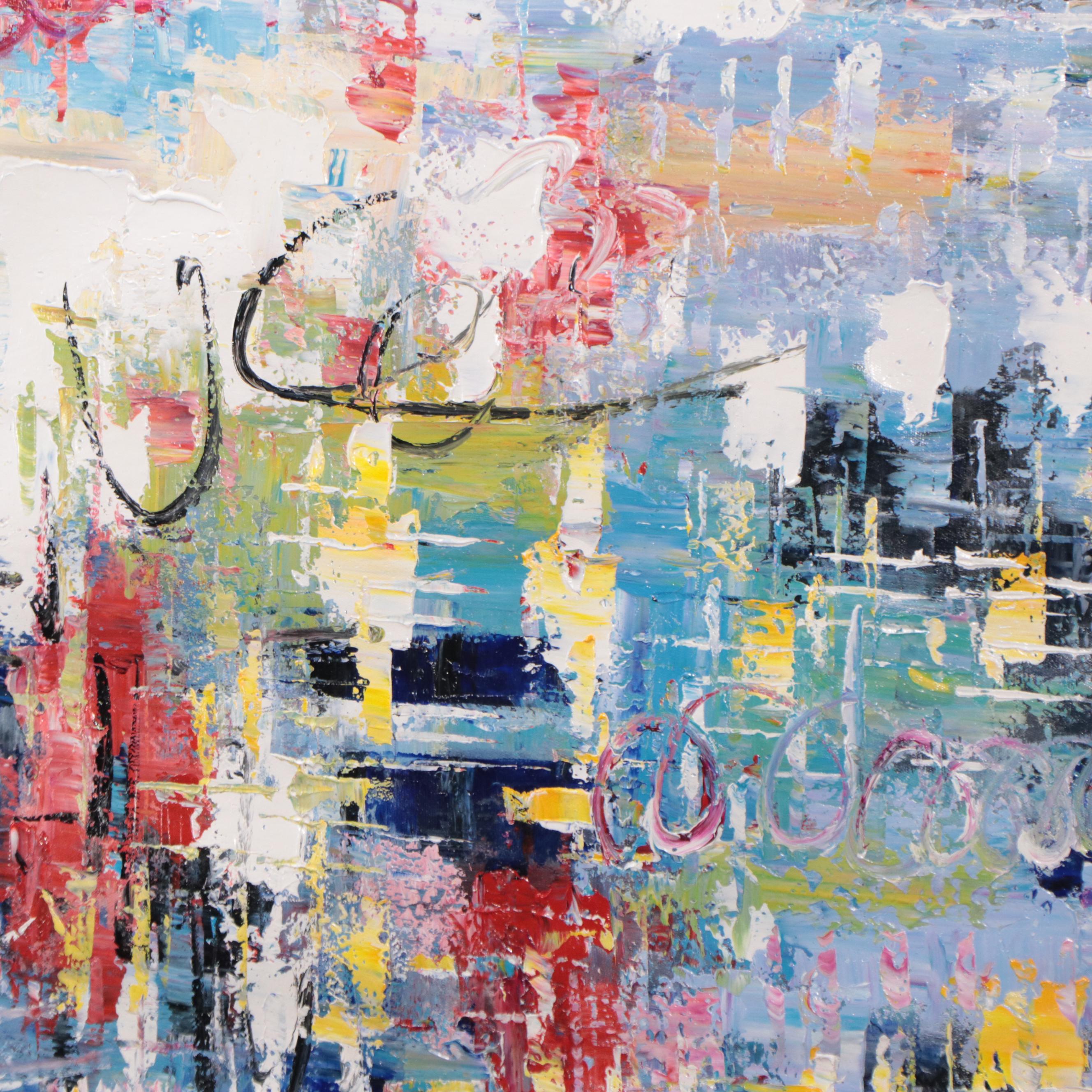 Bing Abstract Oil Painting