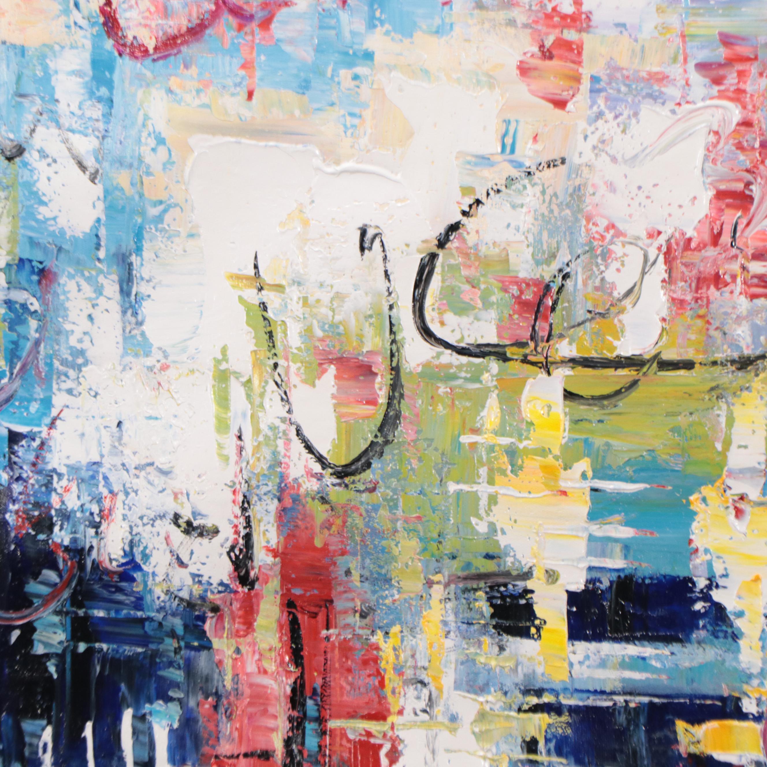 Bing Abstract Oil Painting