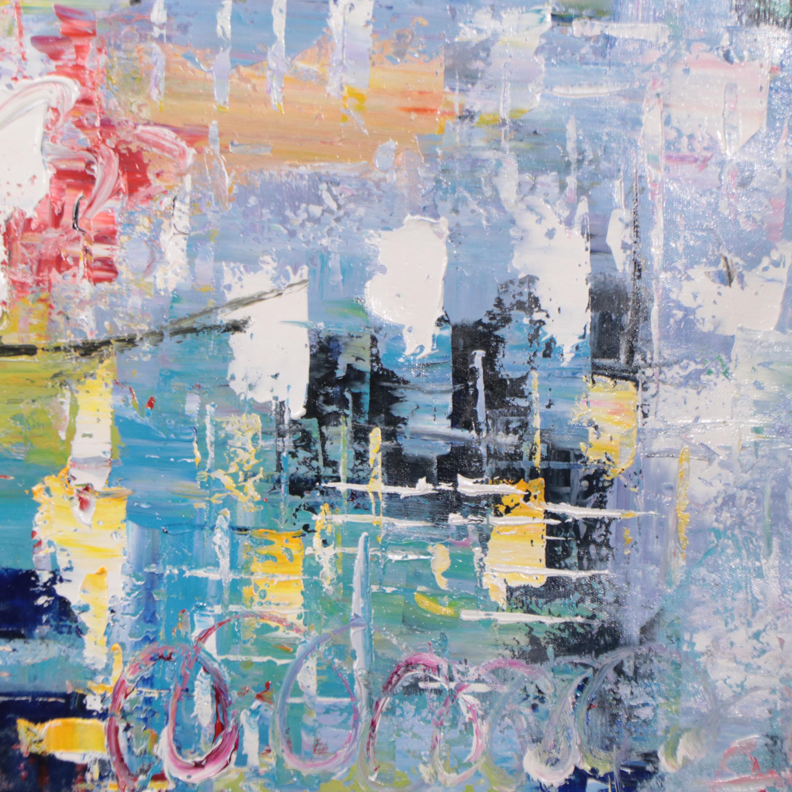 Bing Abstract Oil Painting