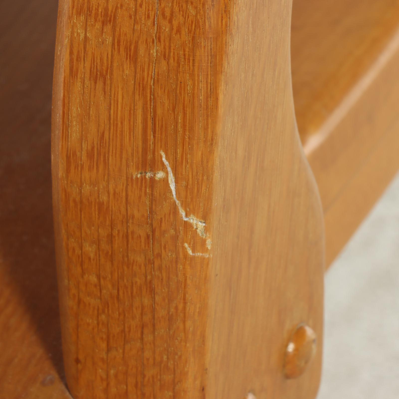 Oak Swivel-Tilt Desk Chair, 20th Century