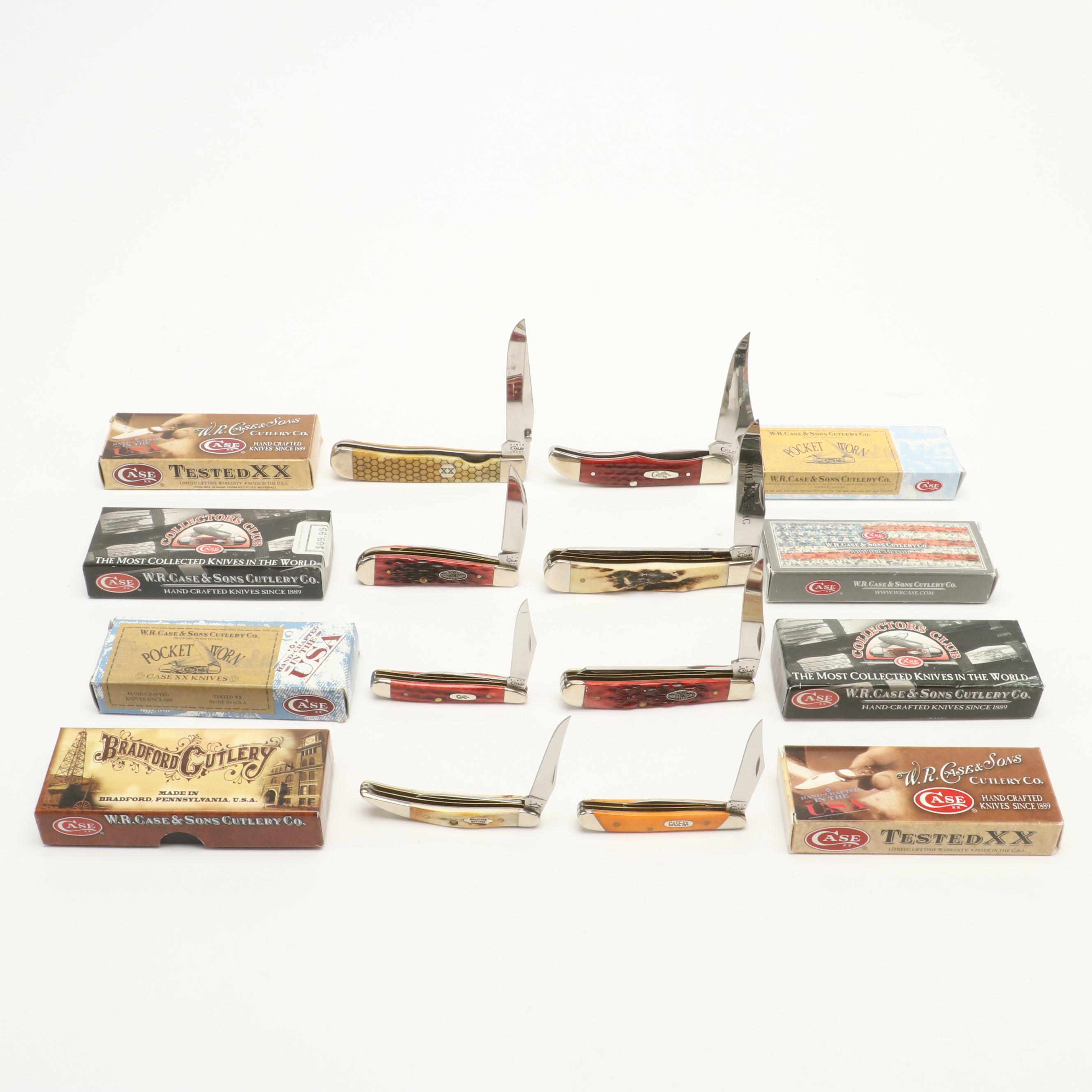 Eight Case & Sons Folding Pocket Knives